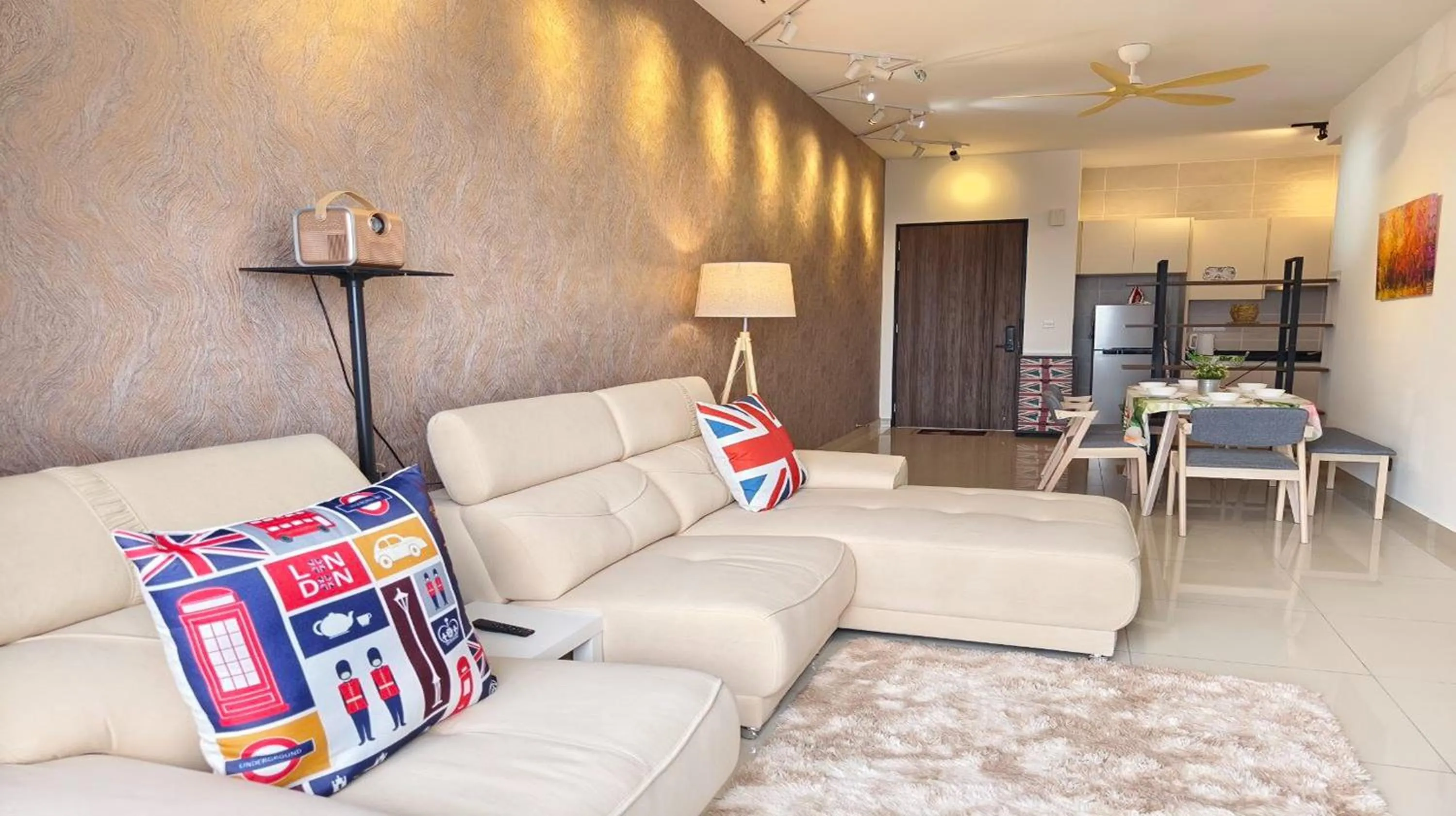 Seating area in Twin Tower Johor Bahru by Glex