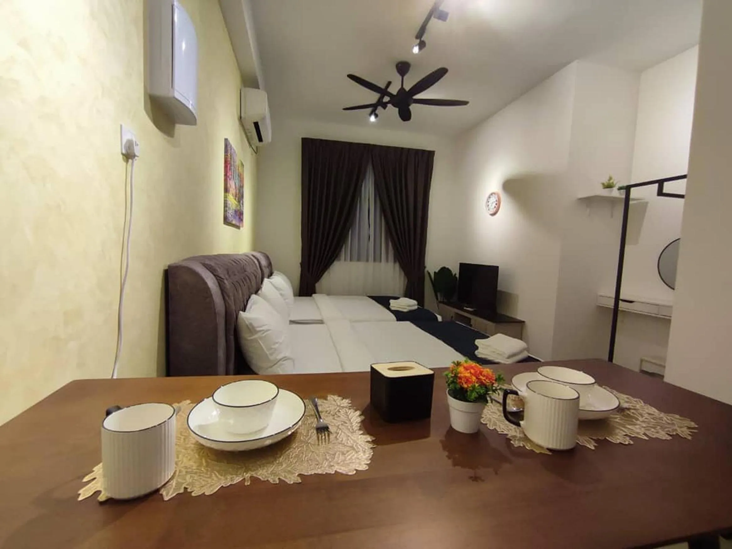 Bedroom, Bed in Twin Tower Johor Bahru by Glex