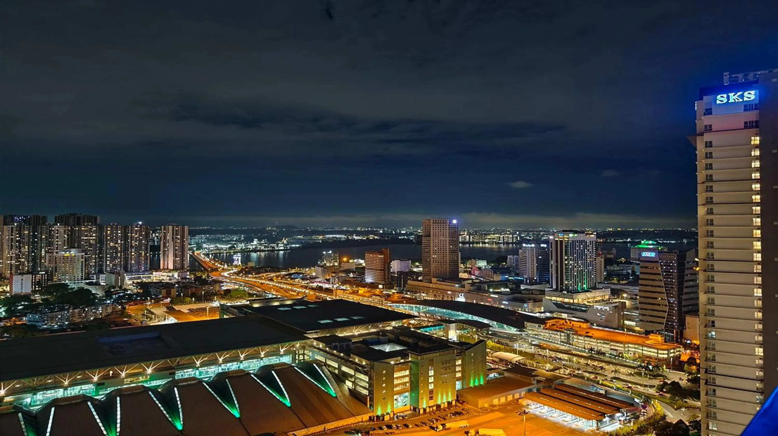 View (from property/room) in Twin Tower Johor Bahru by Glex