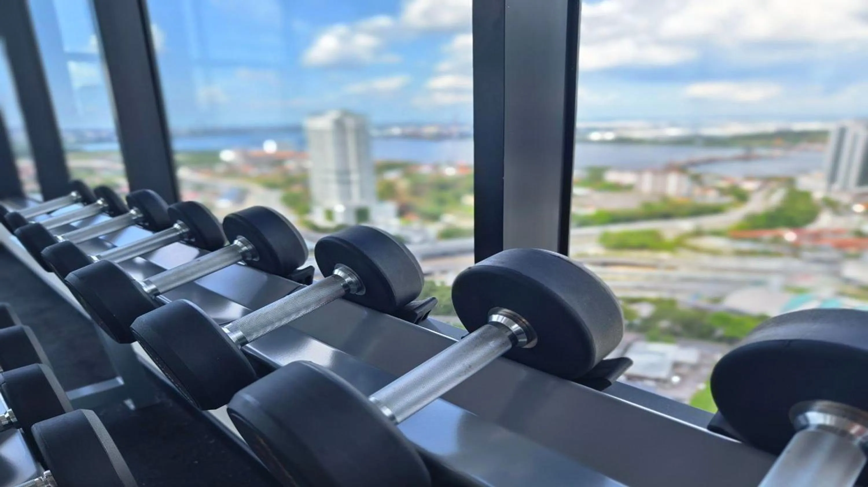 Fitness centre/facilities in Twin Tower Johor Bahru by Glex