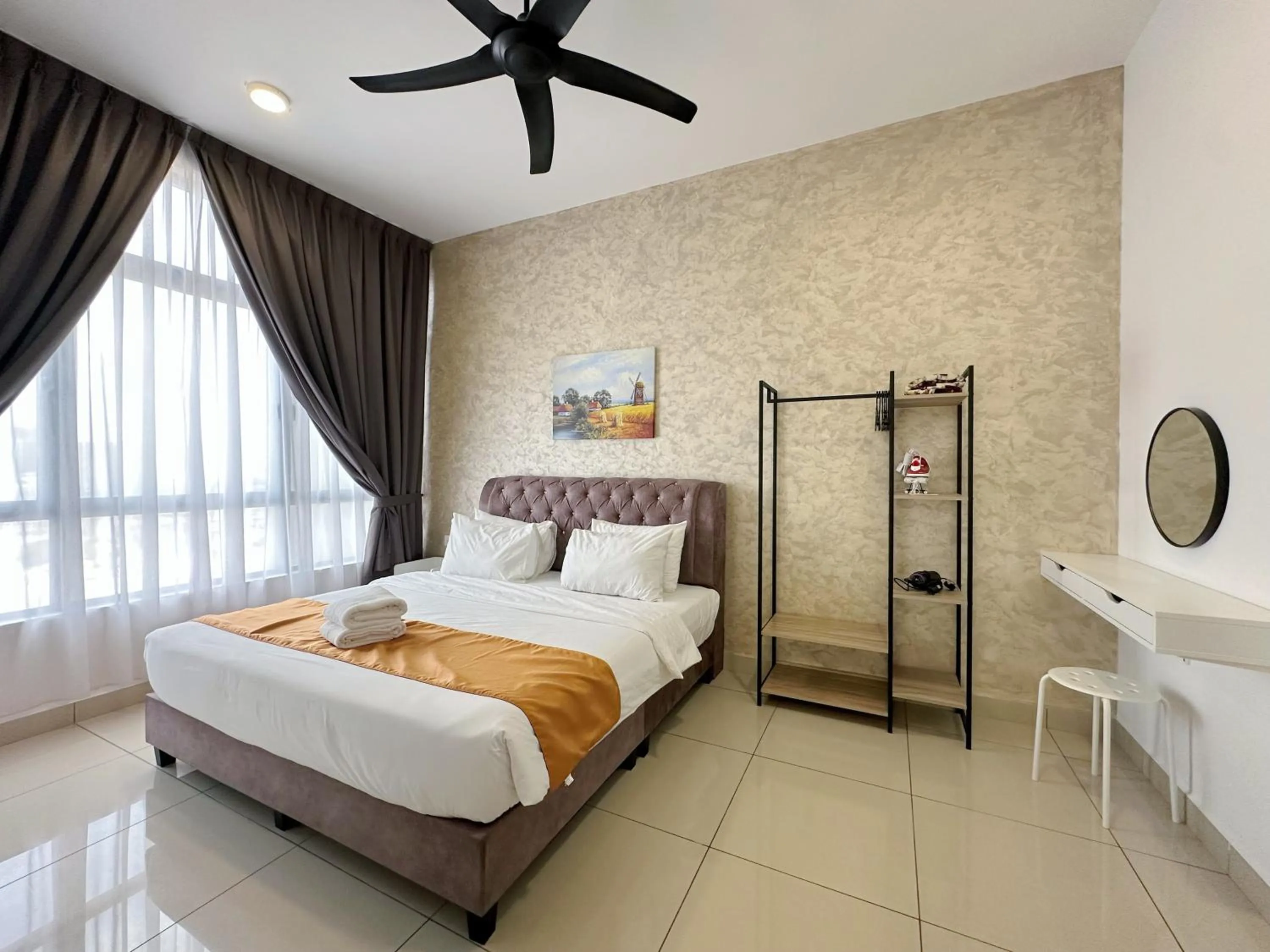 Bed in Twin Tower Johor Bahru by Glex