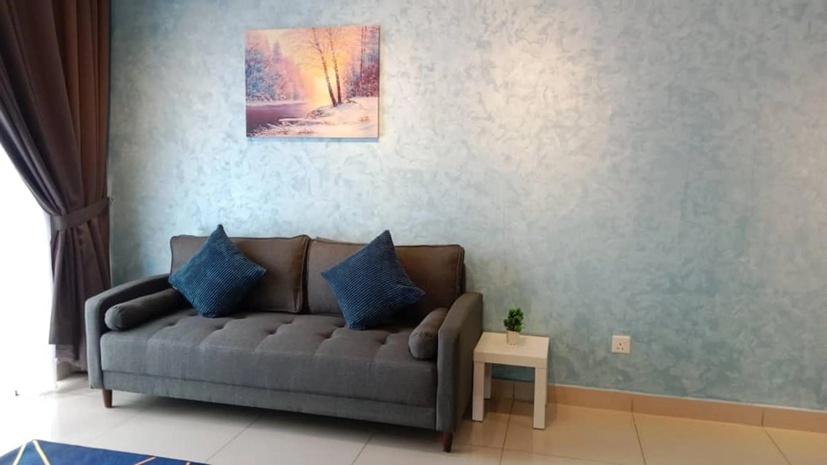 Living room in Twin Tower Johor Bahru by Glex