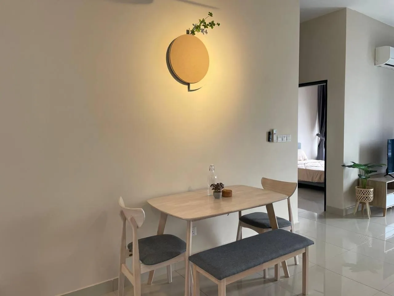 Kitchen or kitchenette in Twin Tower Johor Bahru by Glex