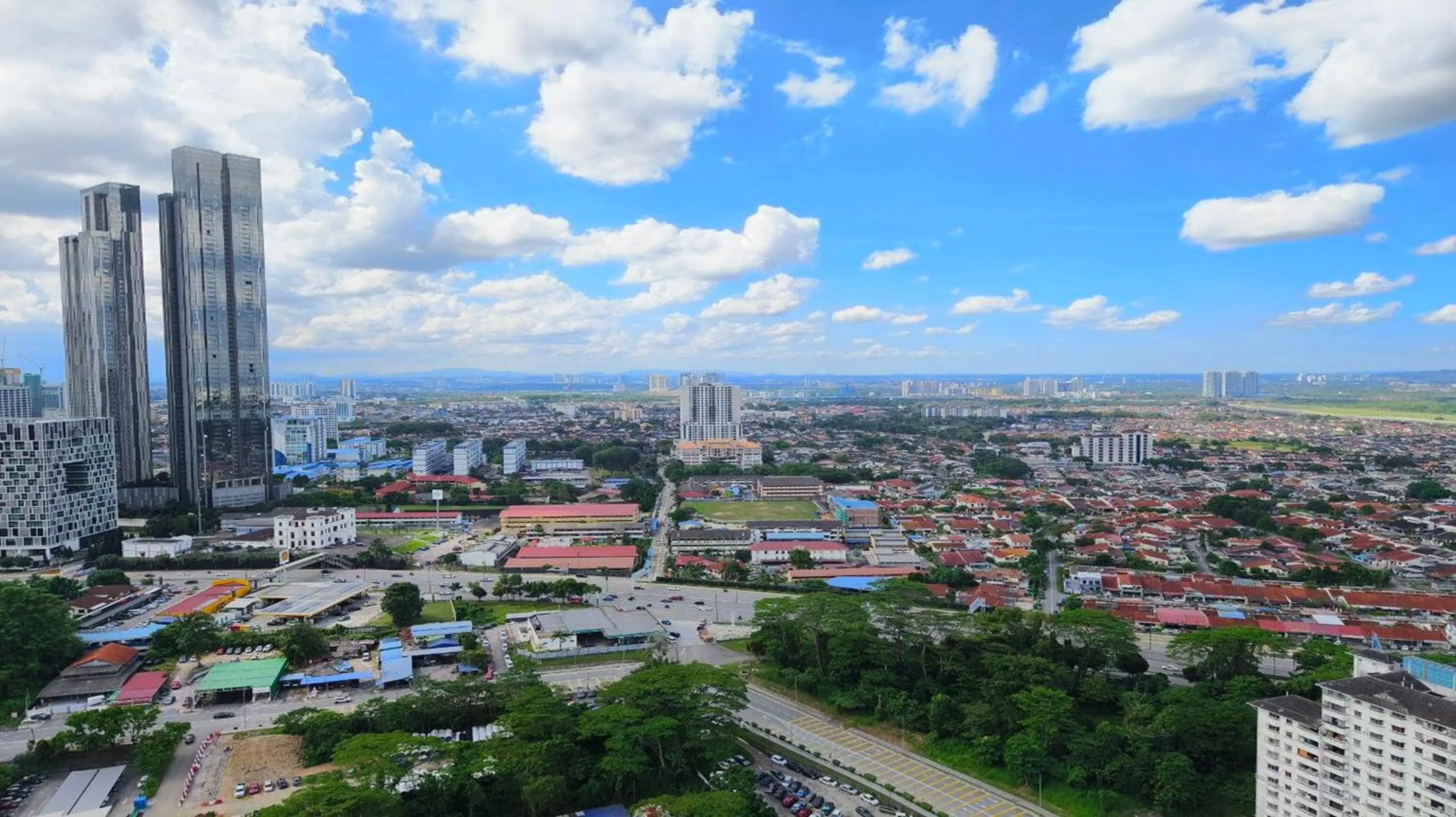 View (from property/room) in Twin Tower Johor Bahru by Glex