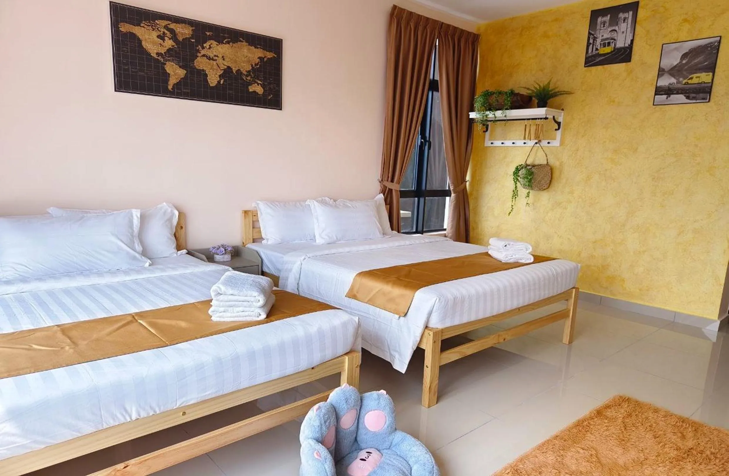 Bedroom, Bed in Twin Tower Johor Bahru by Glex