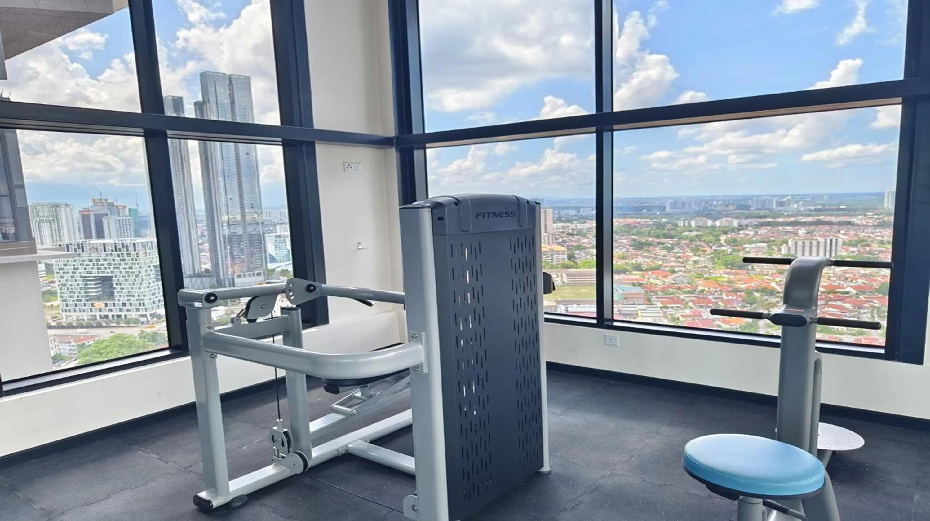Fitness centre/facilities in Twin Tower Johor Bahru by Glex