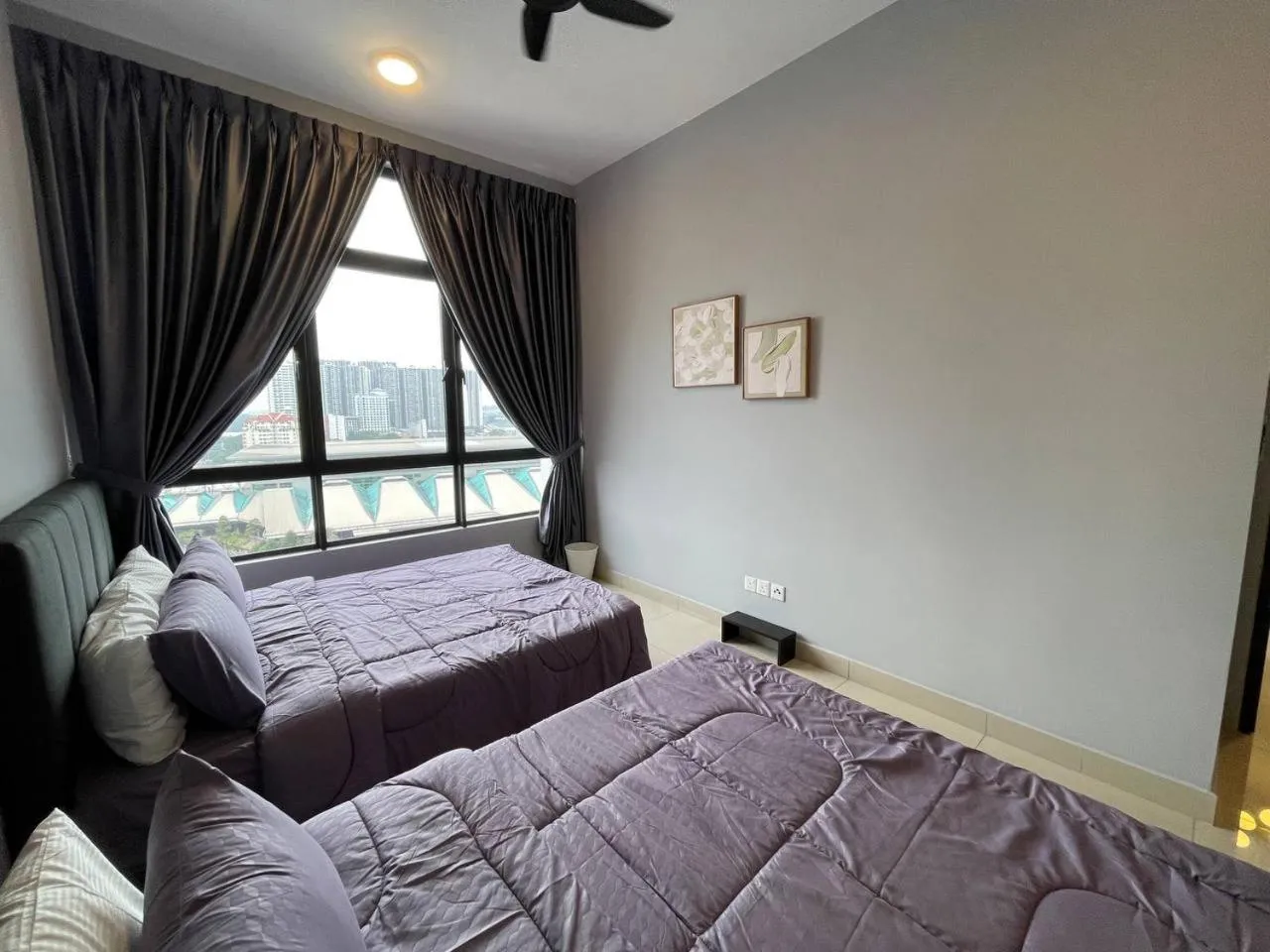 Bedroom, Bed in Twin Tower Johor Bahru by Glex