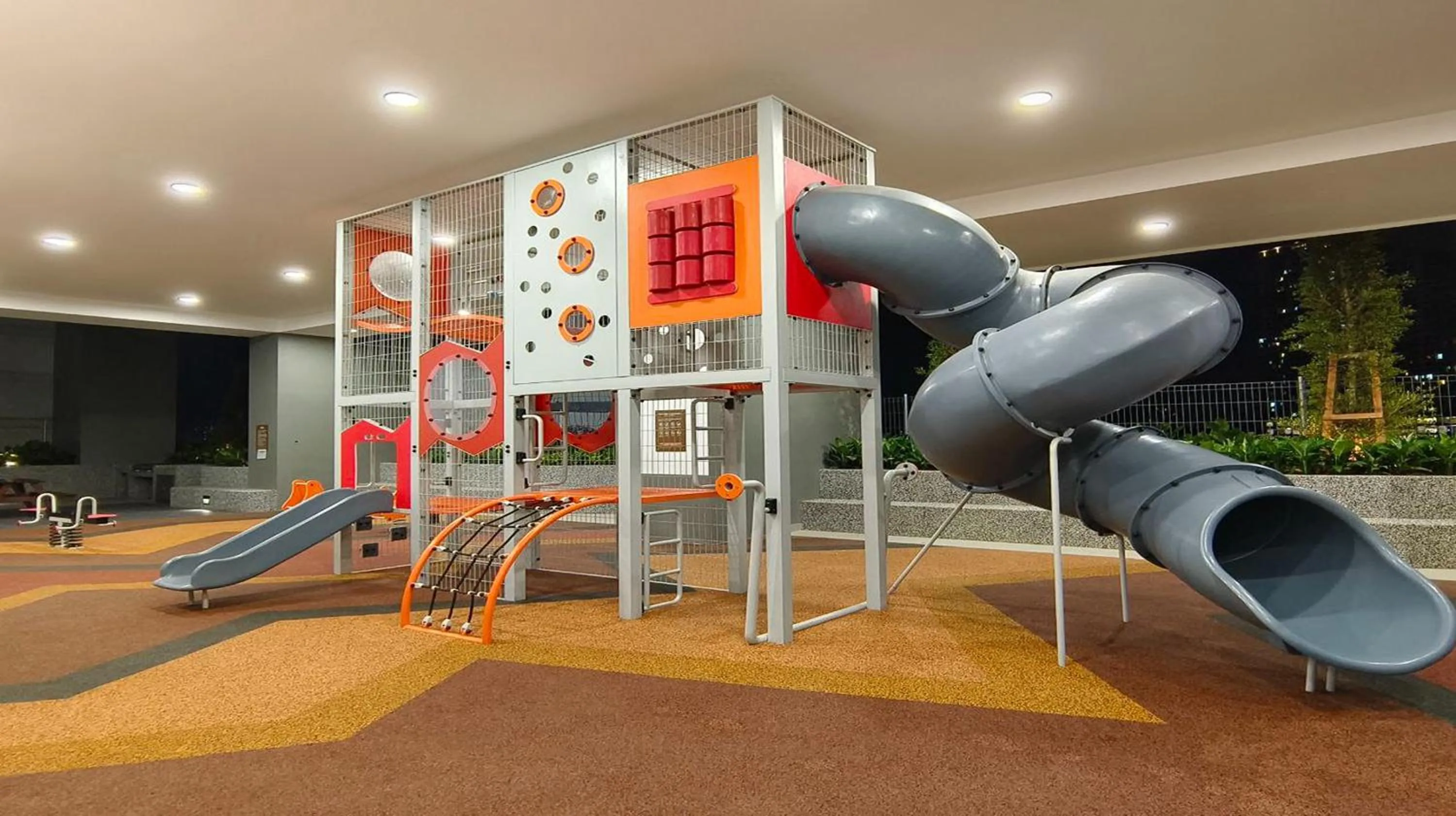 Children play ground in Twin Tower Johor Bahru by Glex