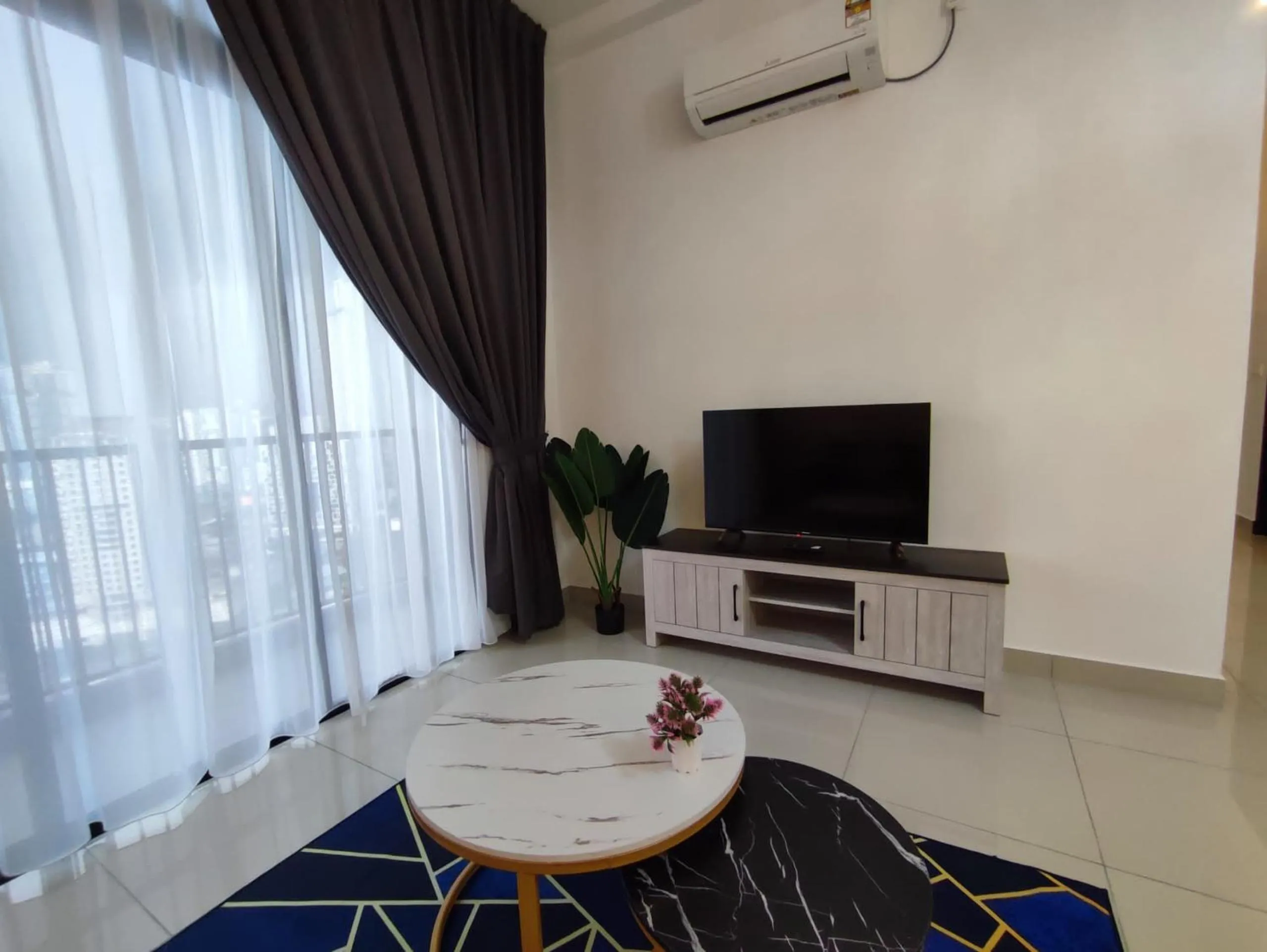 Living room in Twin Tower Johor Bahru by Glex