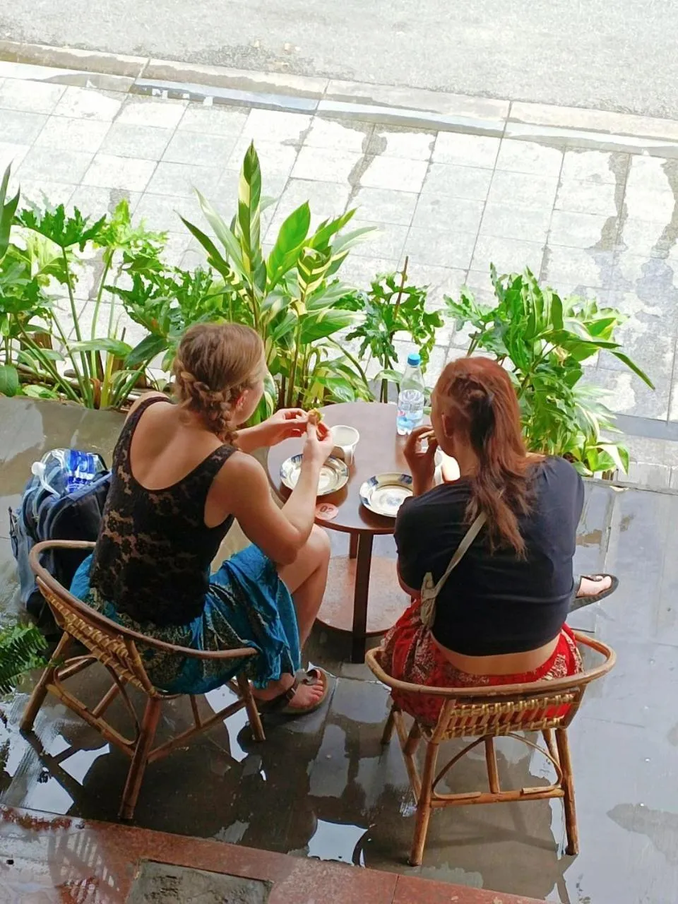 Patio in Vina Spa Hotel
