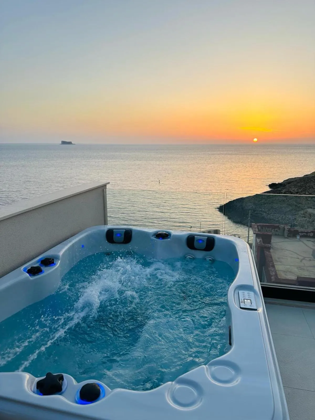 Sea view in Deep Blu Boutique Hotel