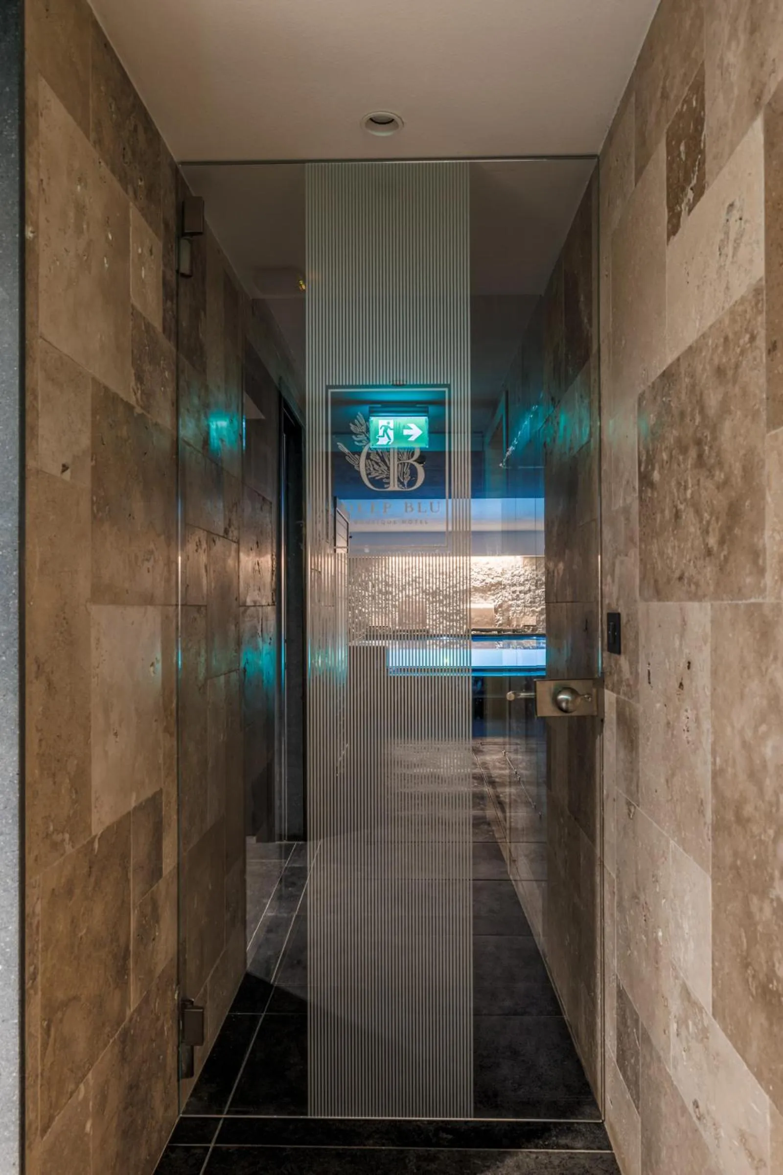 Swimming pool in Deep Blu Boutique Hotel