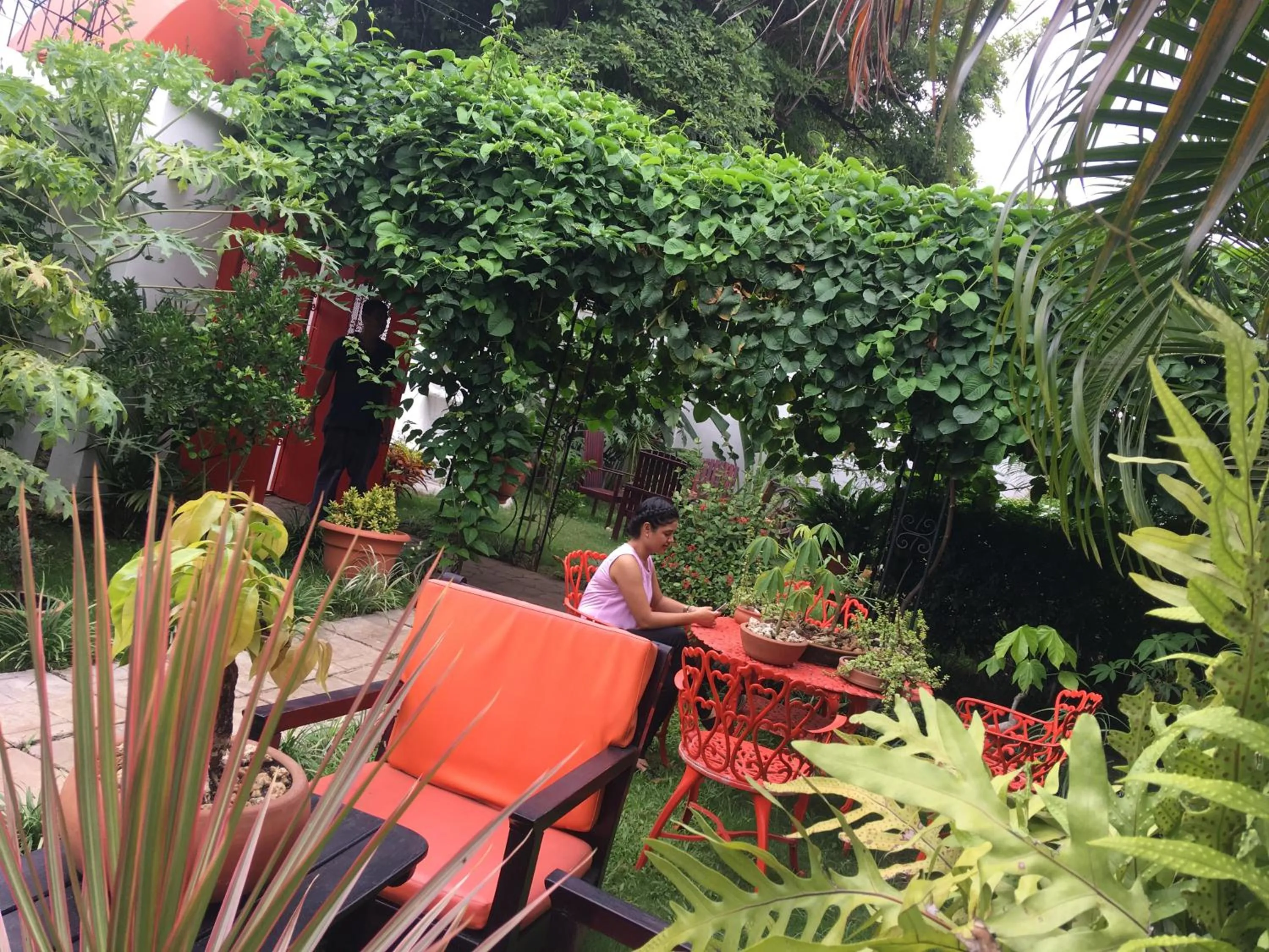 Facade/entrance in La Posada del Arcangel