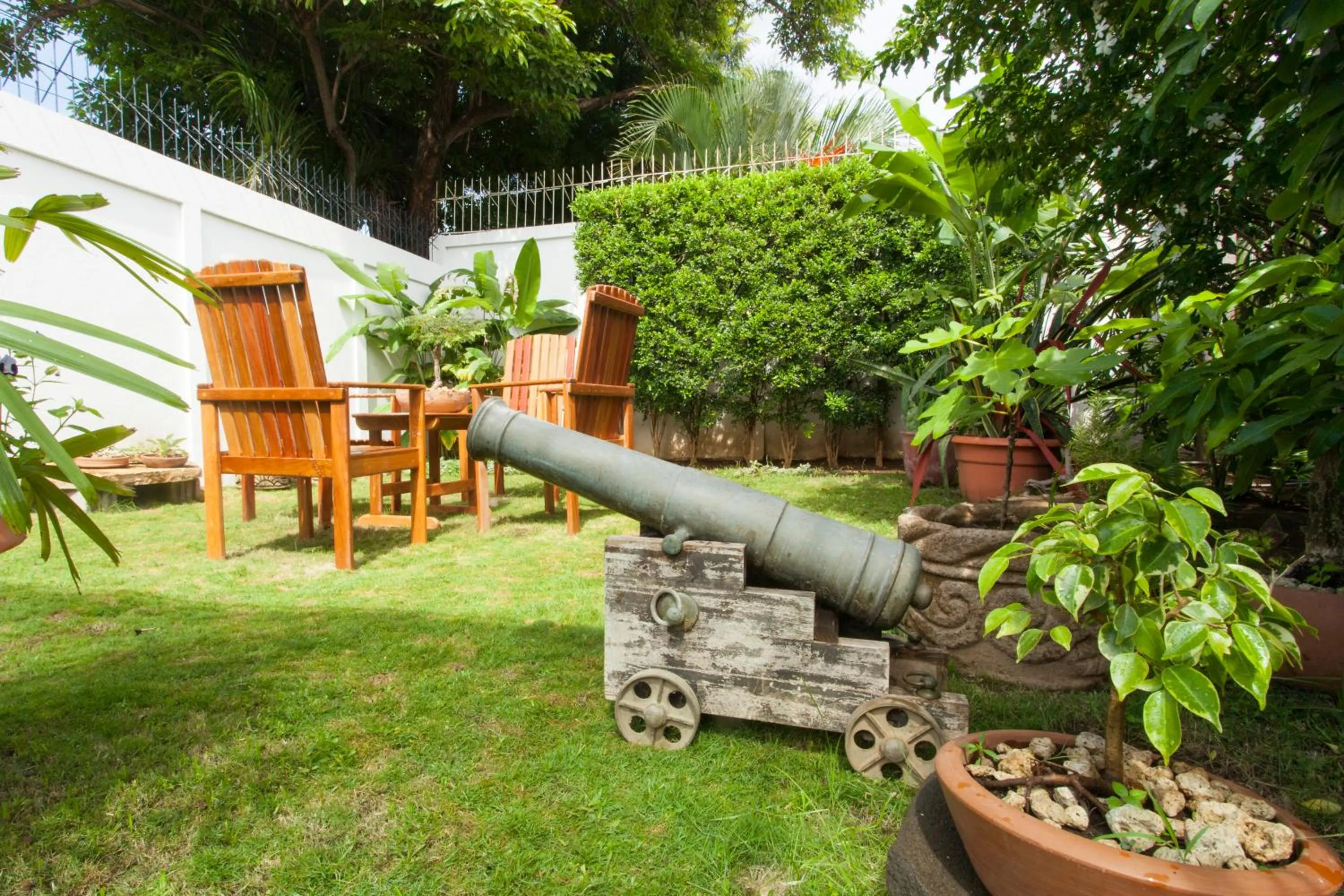 Garden in La Posada del Arcangel