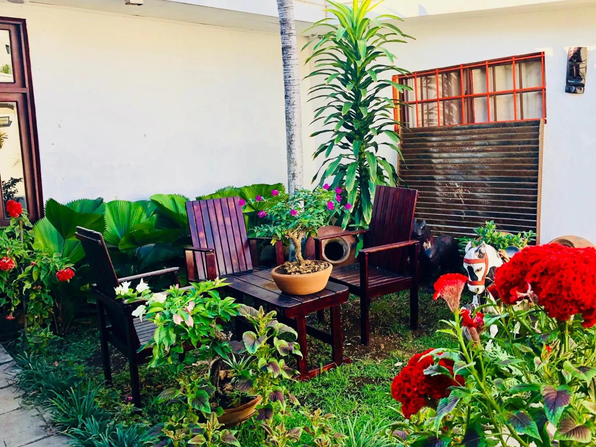 Garden in La Posada del Arcangel