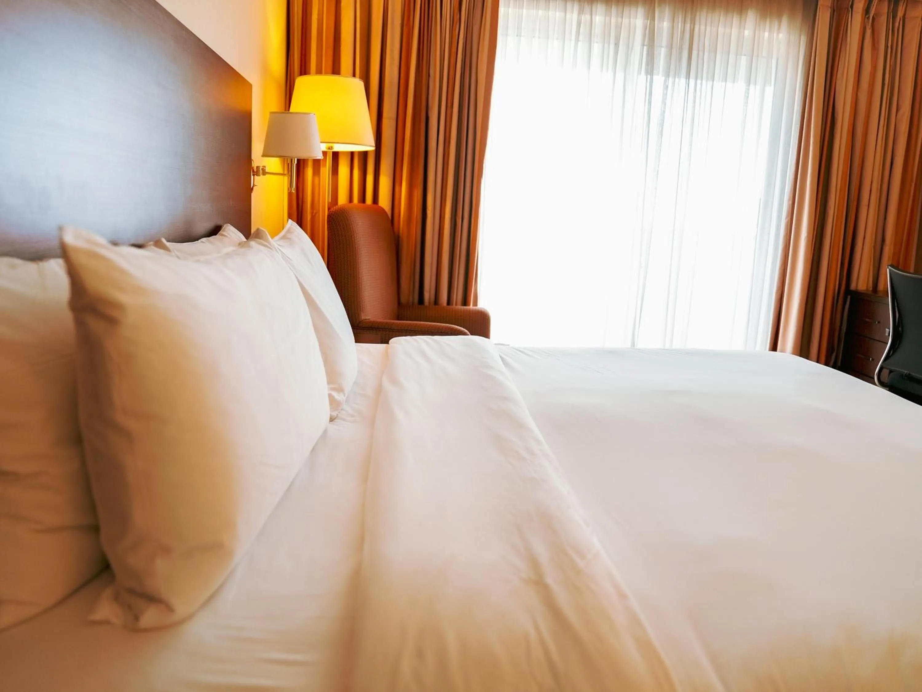 Bed in Abuja Continental Hotel