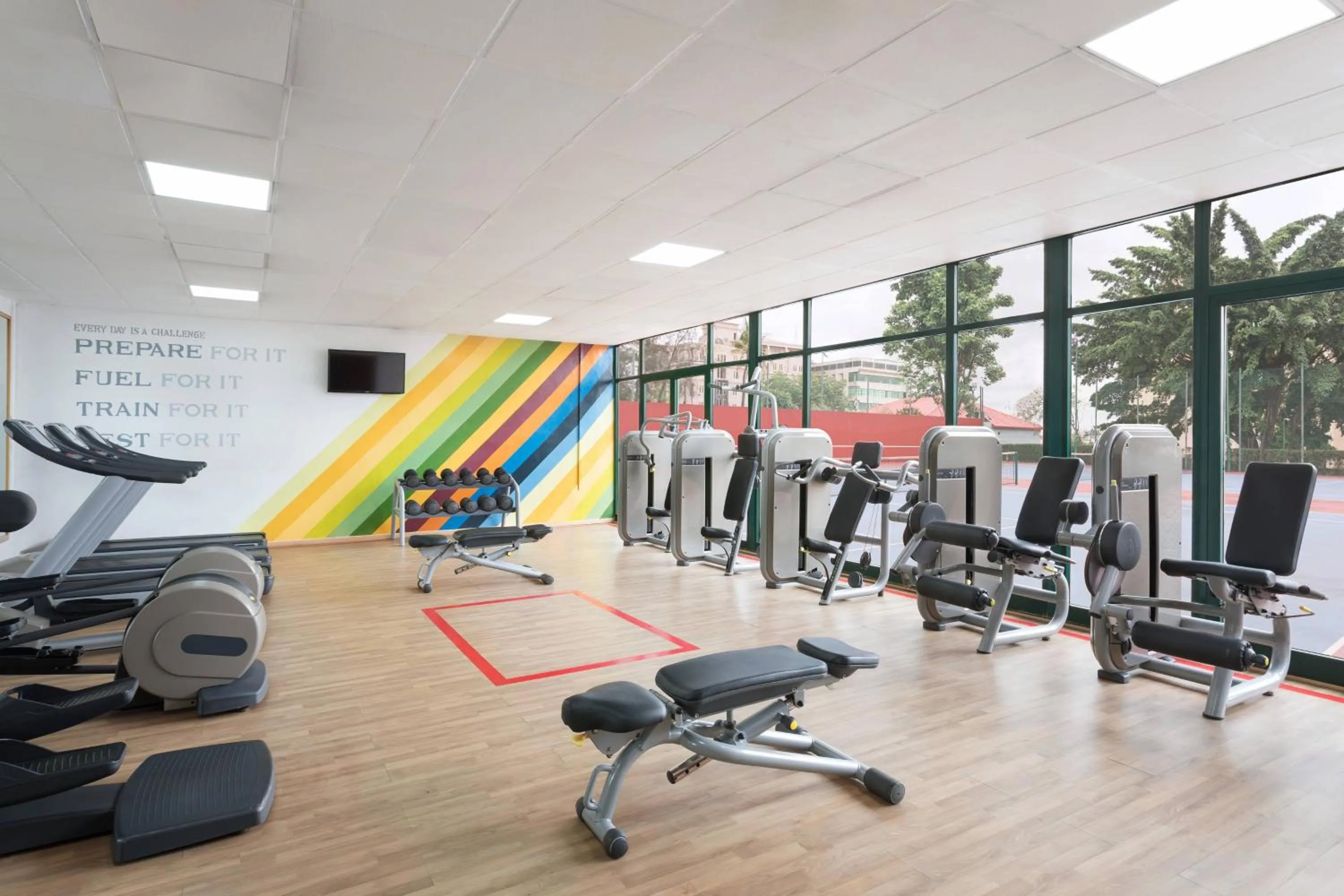 Fitness centre/facilities in Sheraton Lagos Hotel
