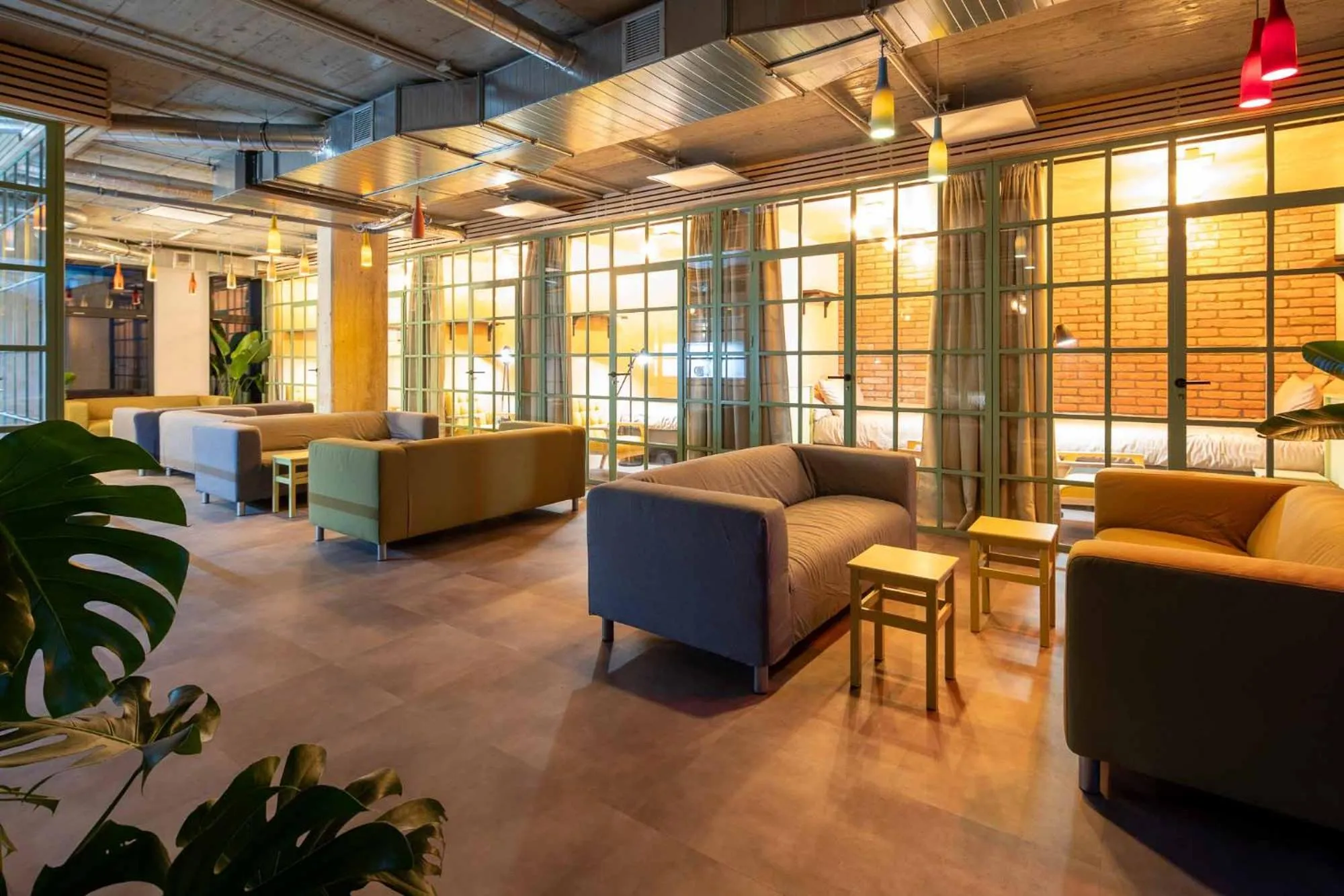 Living room in Cool place