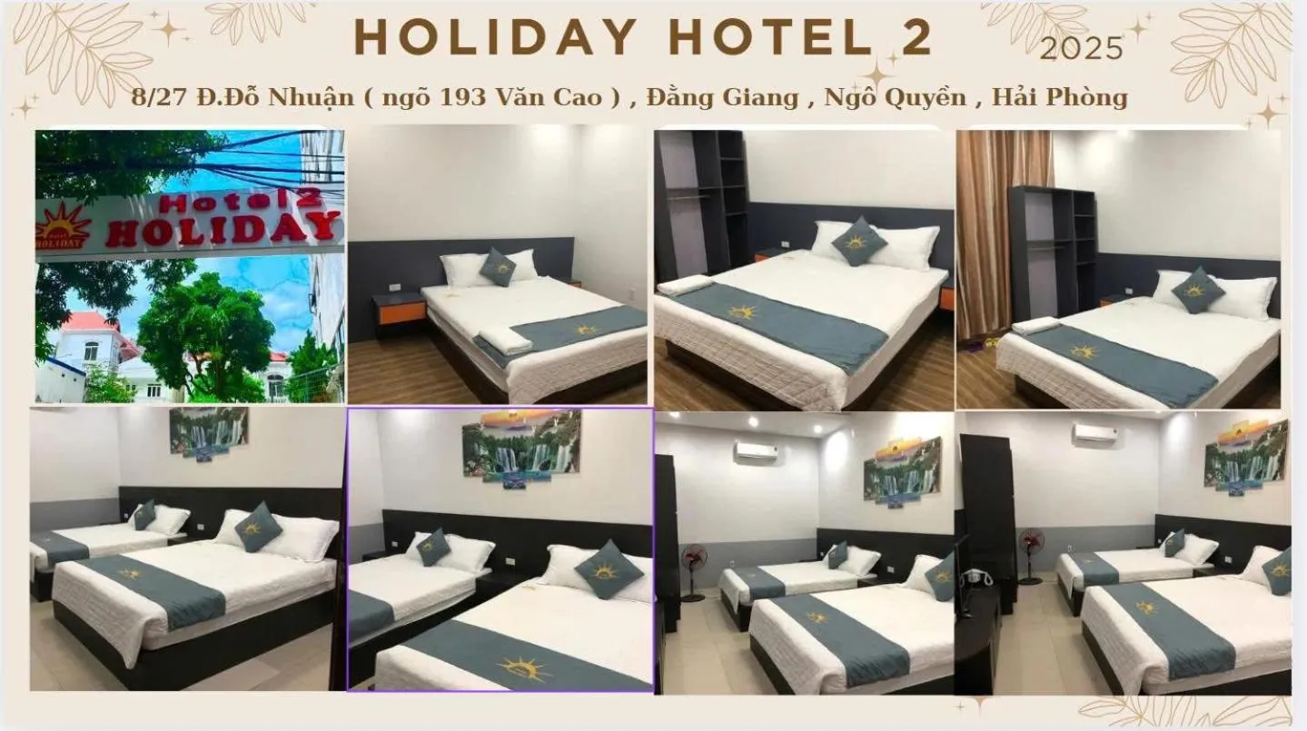 Property building, Bed in Holiday Hotel 2