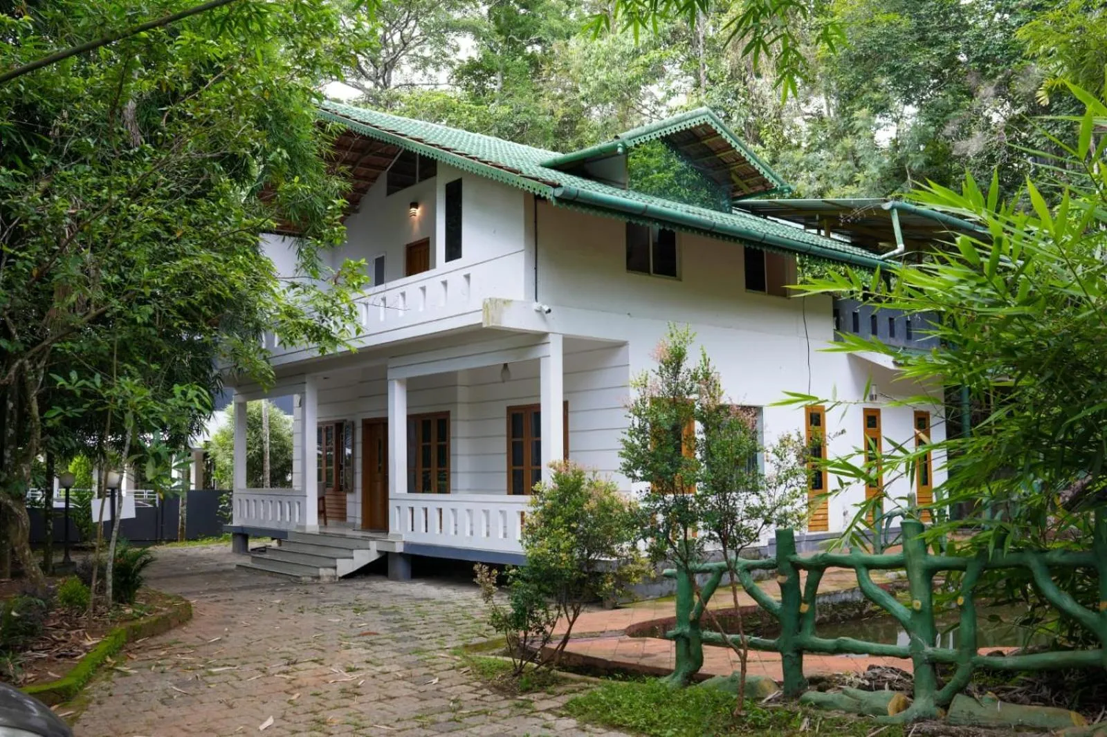 Property building in B'camp Resorts & Homestays