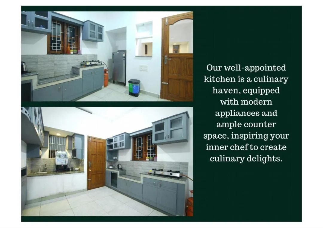Kitchen or kitchenette in B'camp Resorts & Homestays