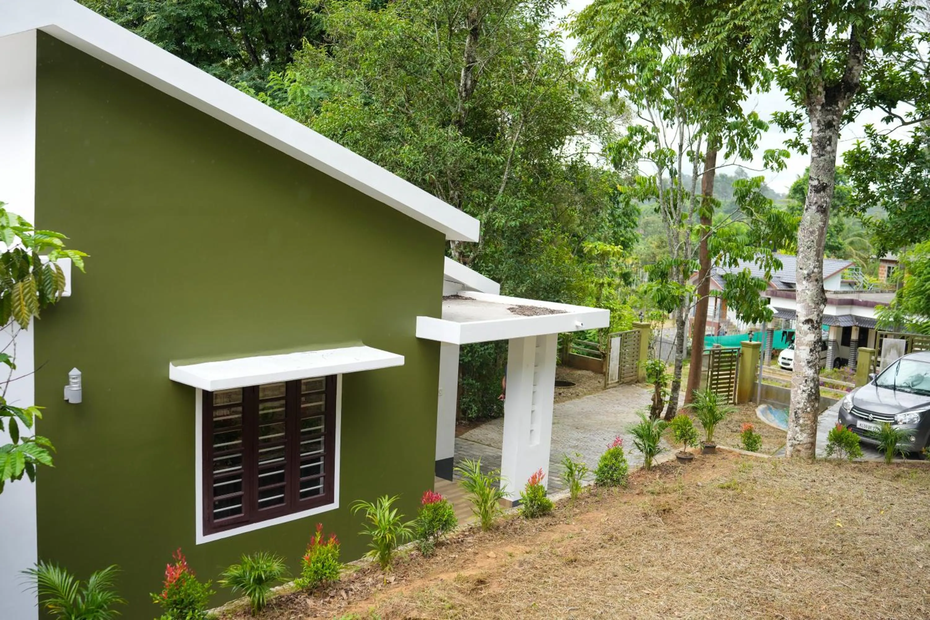 Street view in B'camp Resorts & Homestays