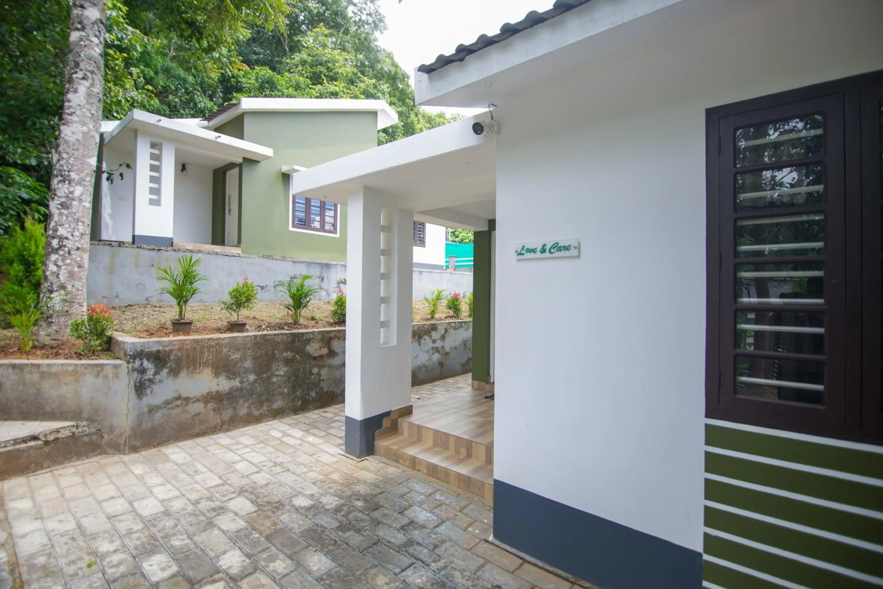 Property building in B'camp Resorts & Homestays