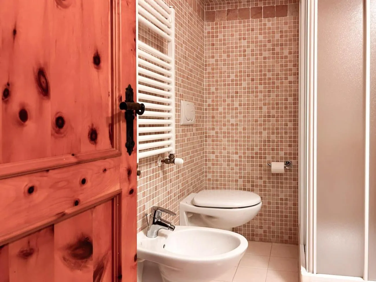 Bathroom in Hotel Ristorante La Baitina