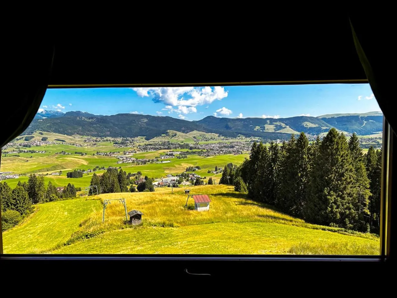 View (from property/room) in Hotel Ristorante La Baitina