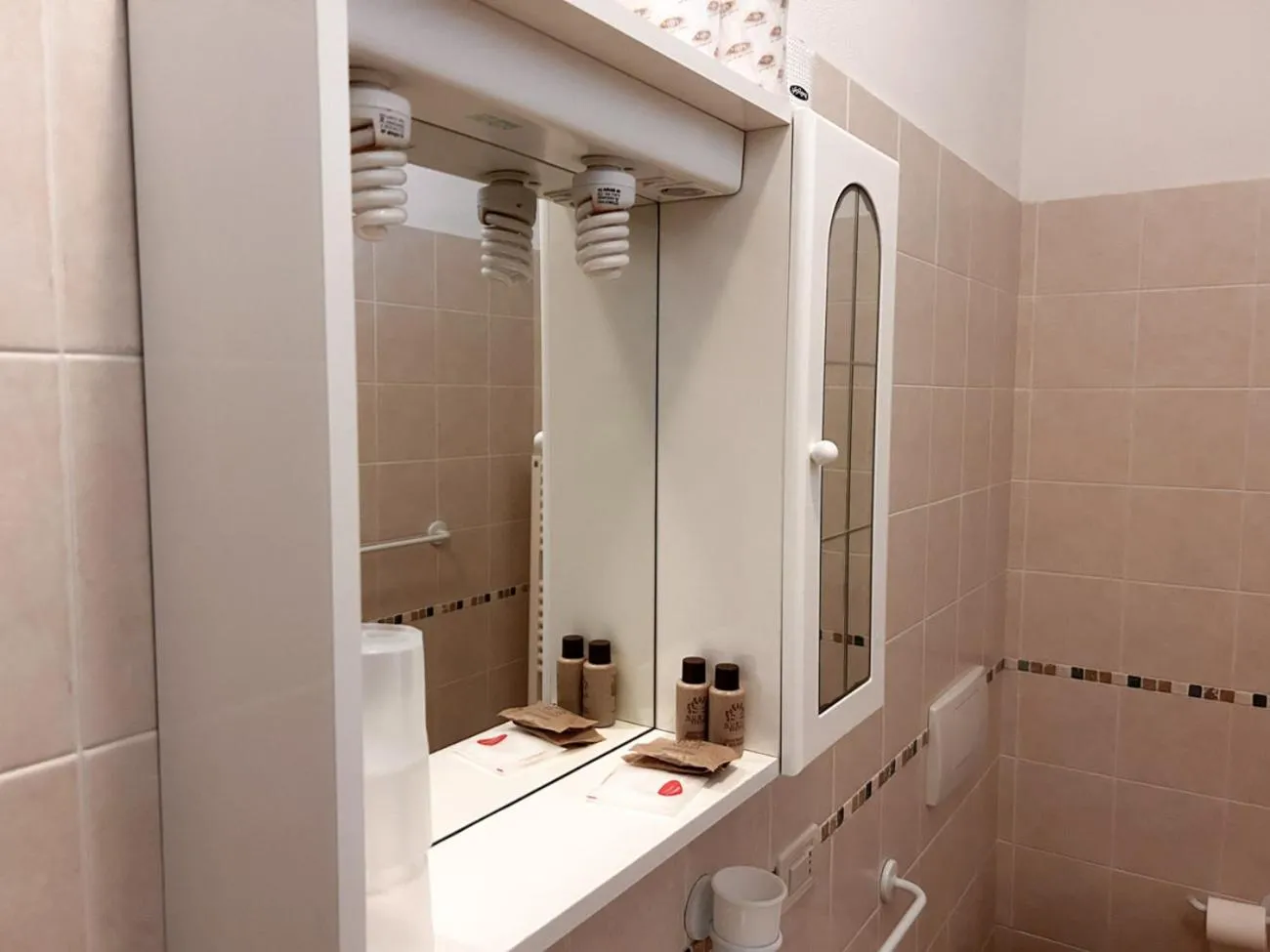 Shower in Hotel Ristorante La Baitina