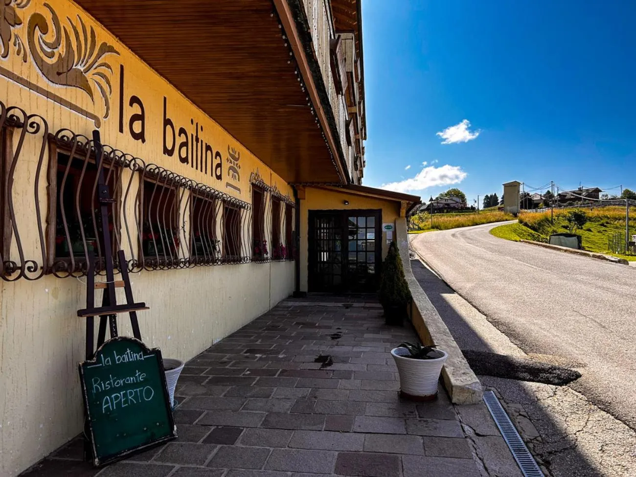 Facade/entrance in Hotel Ristorante La Baitina