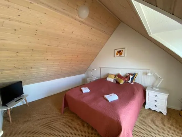 Bed in Skagen Motel