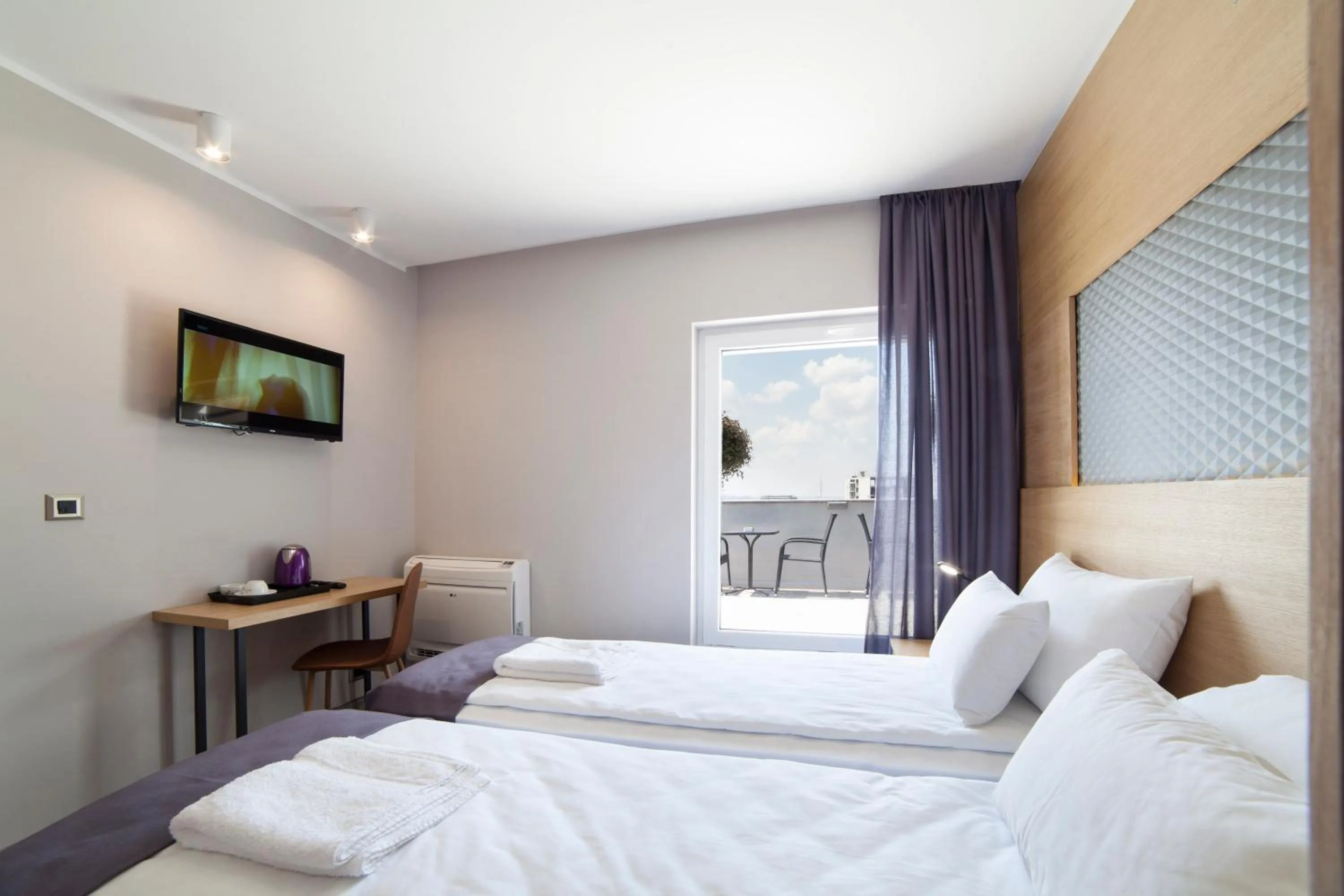 Bed in Prince Rooftop