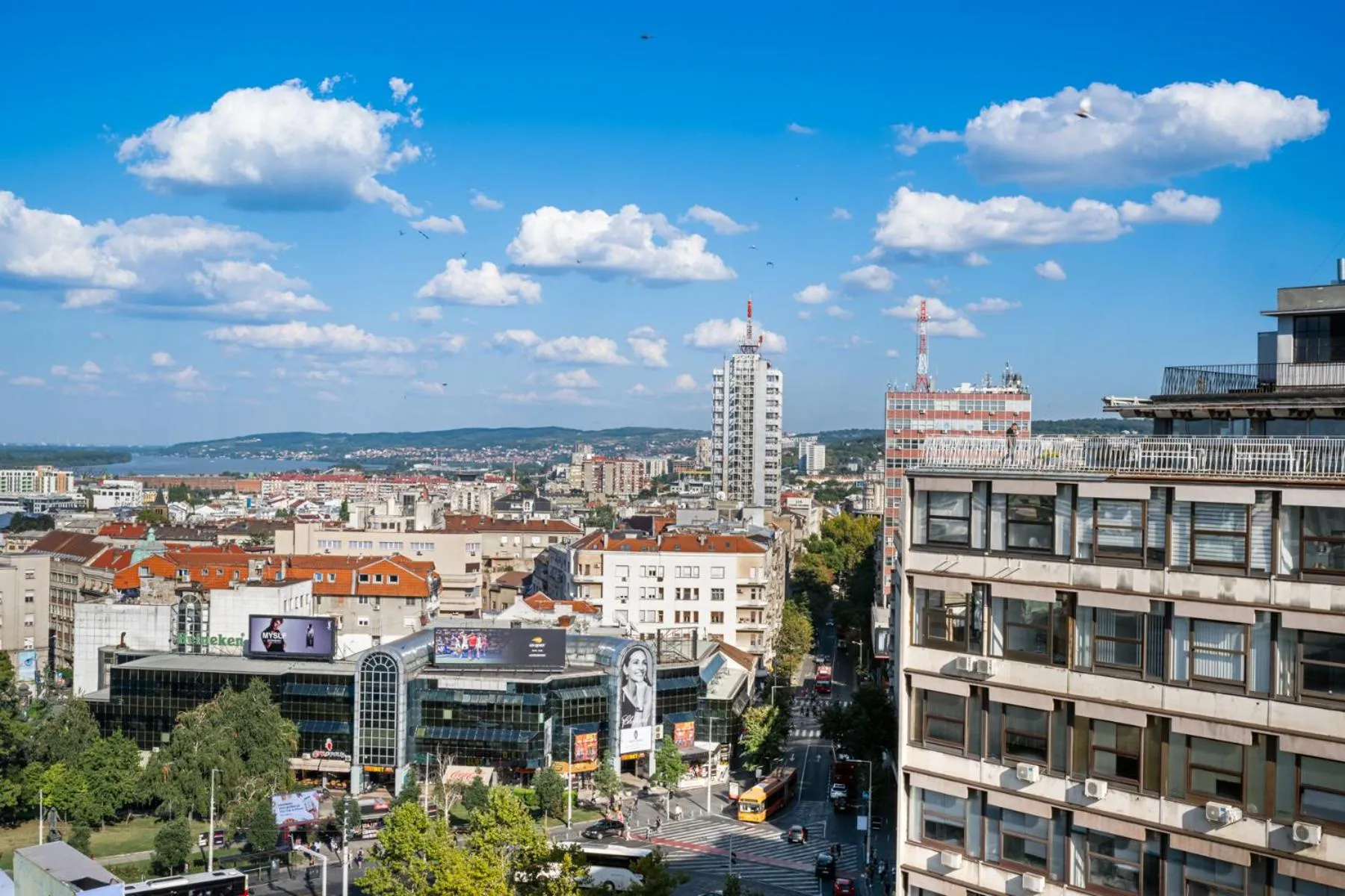 Nearby landmark in Prince Rooftop