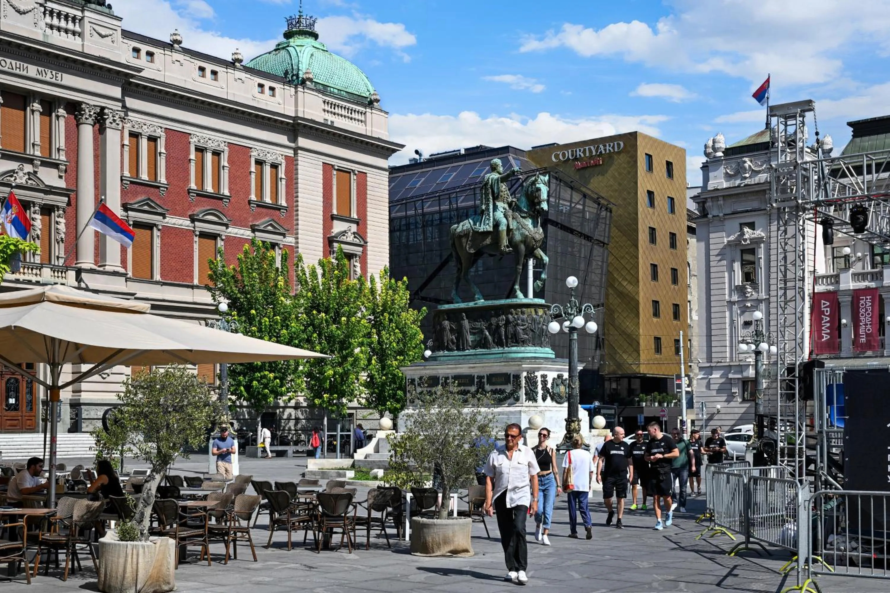 Nearby landmark in Prince Rooftop