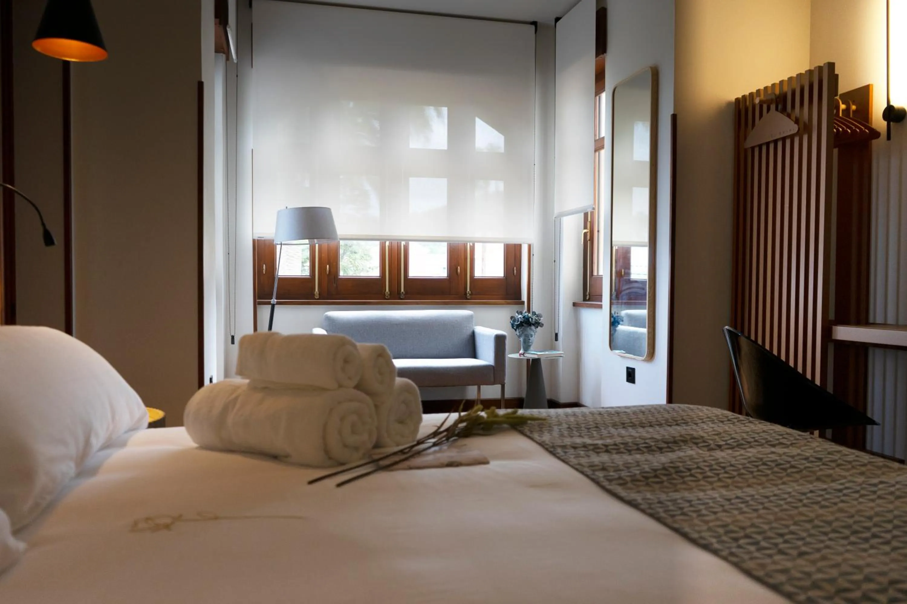 Bedroom, Bed in Hotel El Rosal de Cudillero