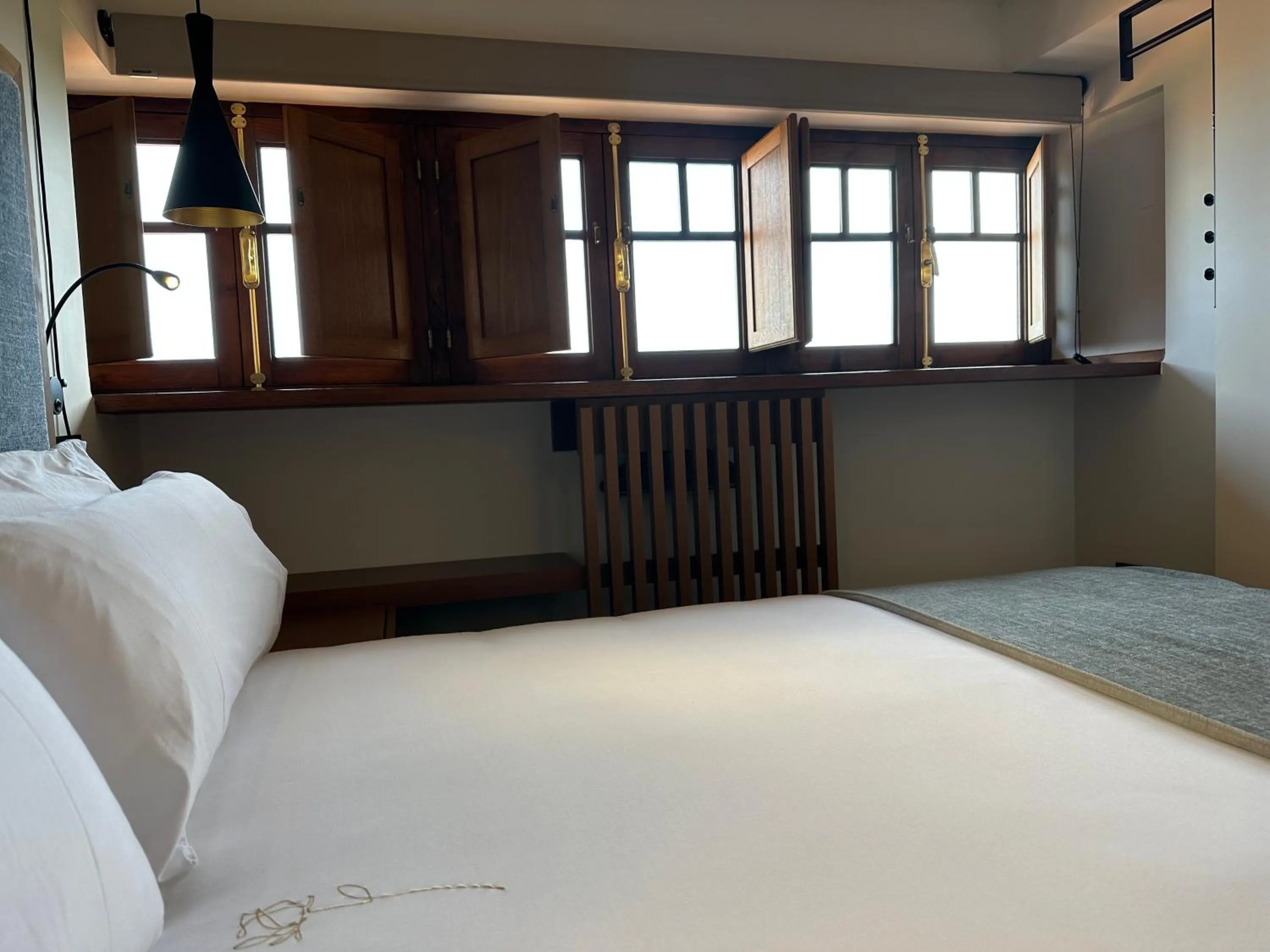 Bed in Hotel El Rosal de Cudillero