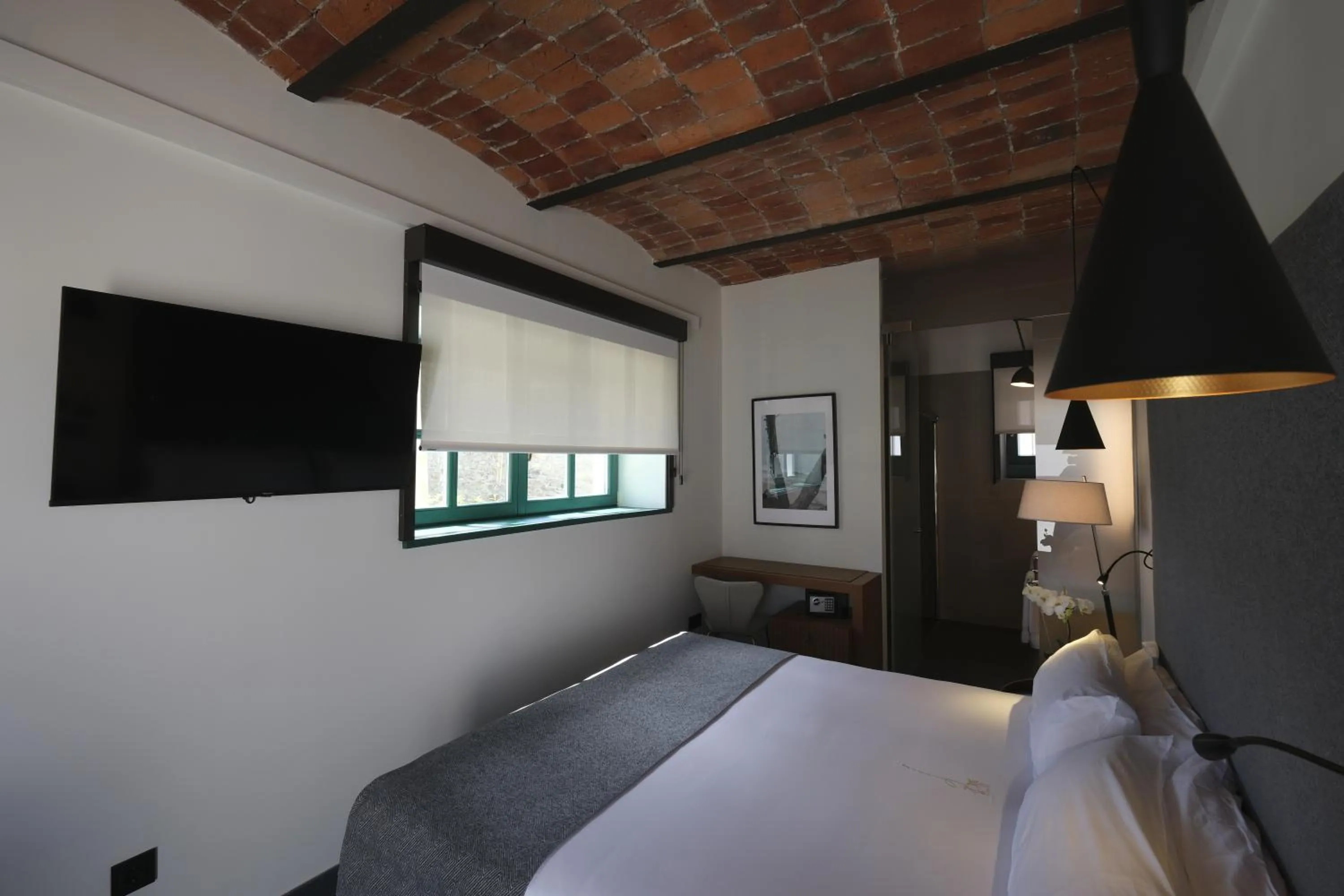 Bed in Hotel El Rosal de Cudillero