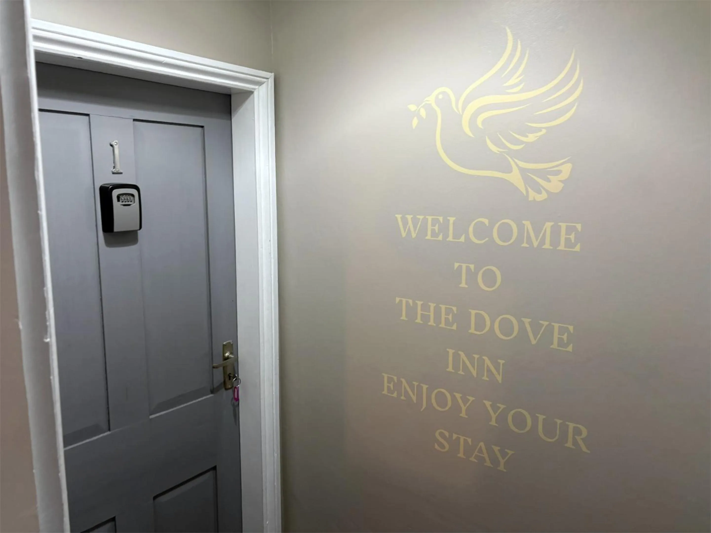 Lobby or reception in The Dove Inn