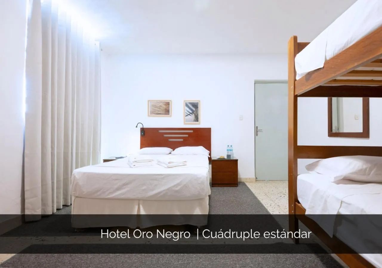 Bed in Hotel Oro Negro