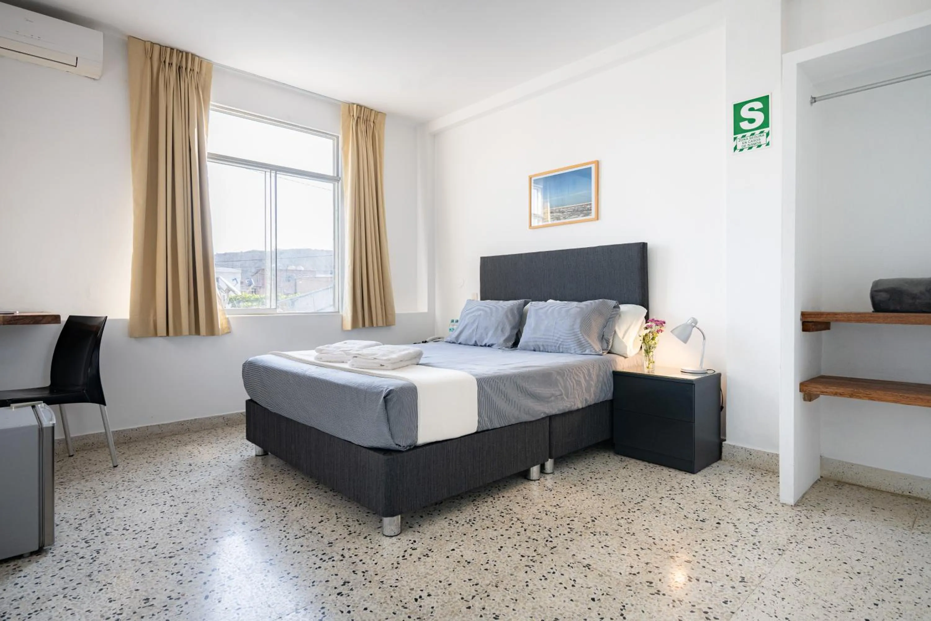 Bed in Hotel Oro Negro