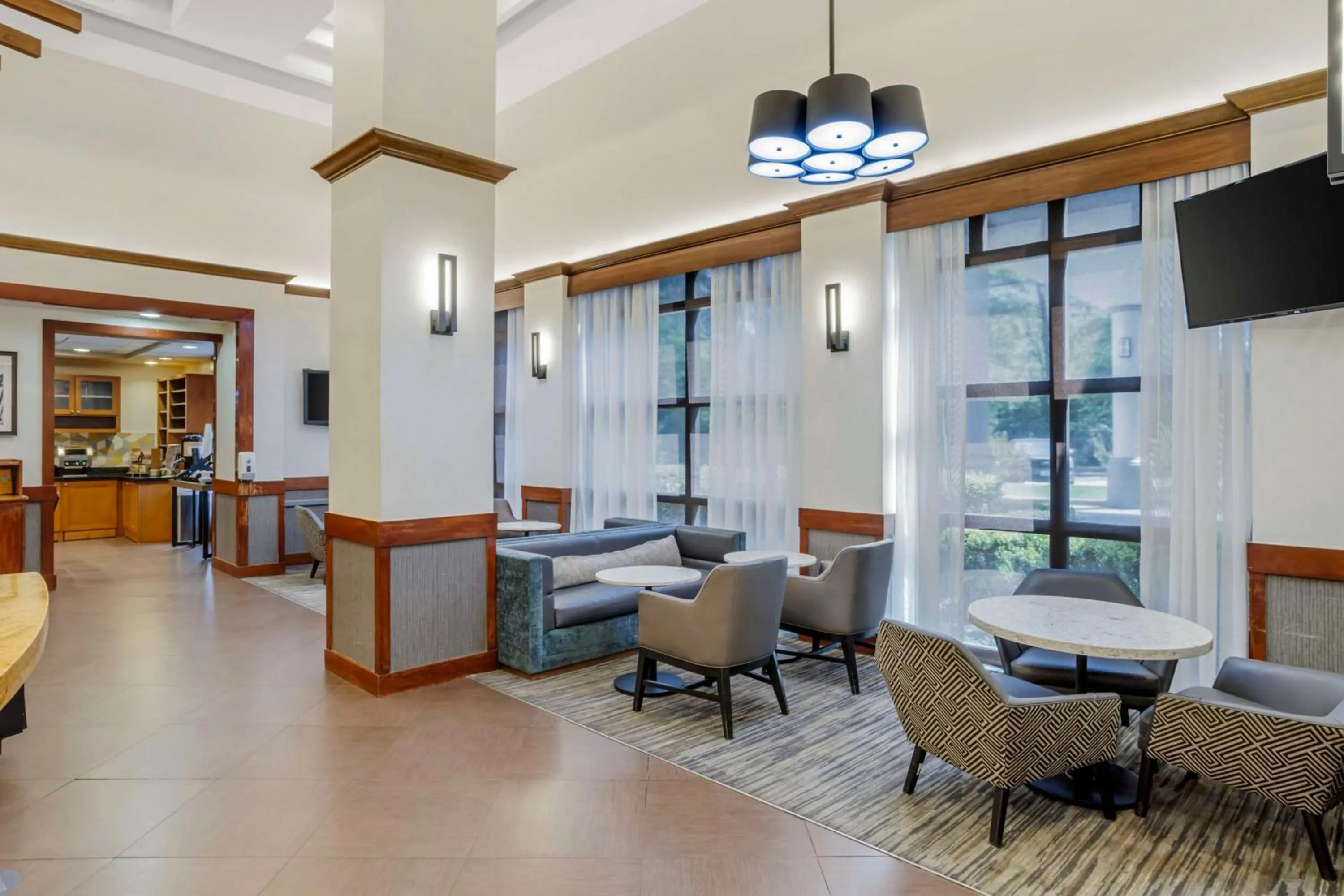 Lobby or reception in Hyatt Place Houston-North
