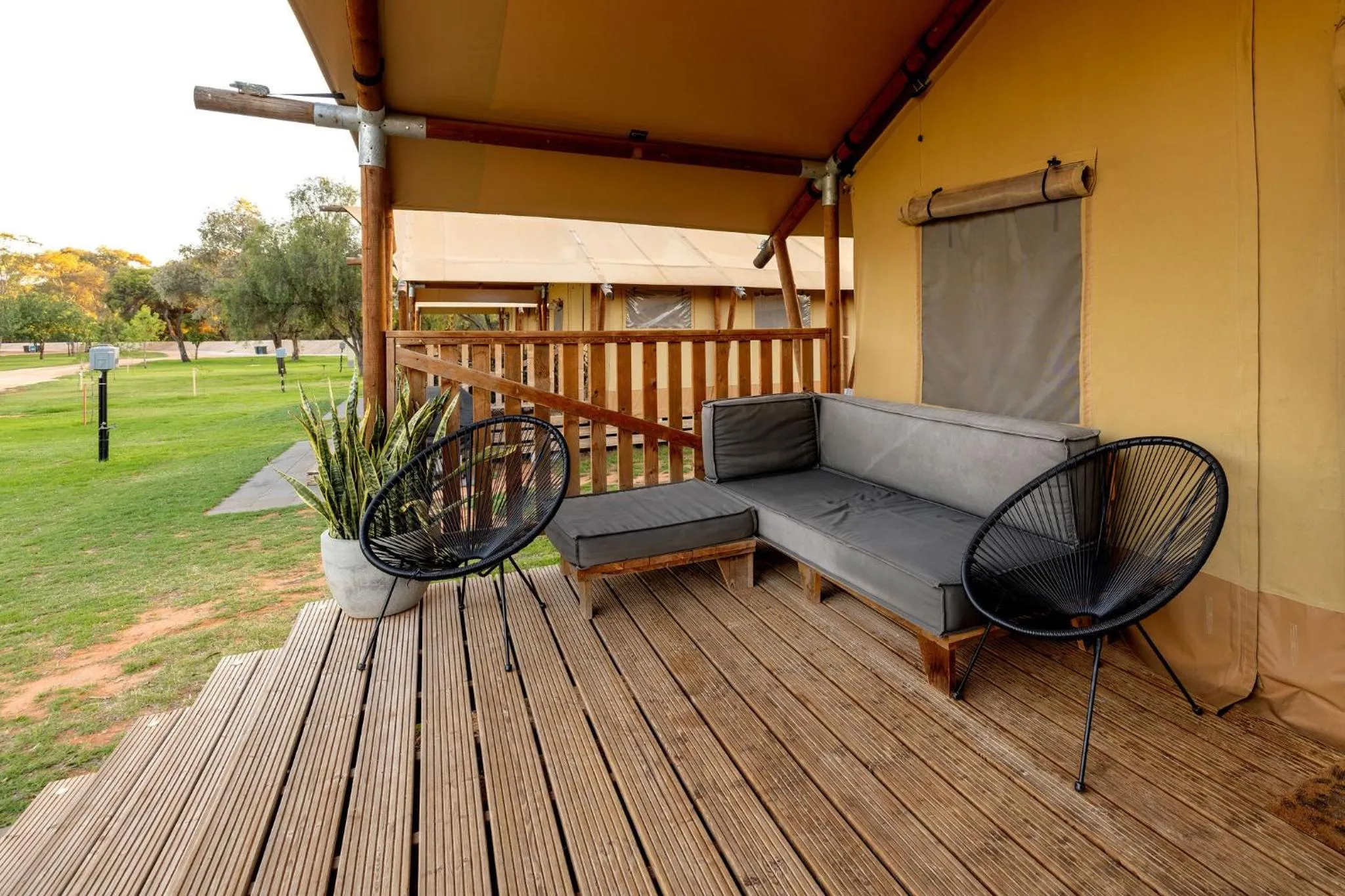 Patio in Discovery Parks - Renmark Riverfront