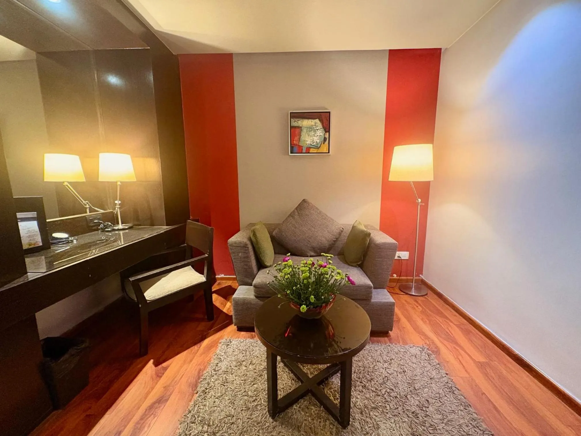 Living room in Hotel Senses