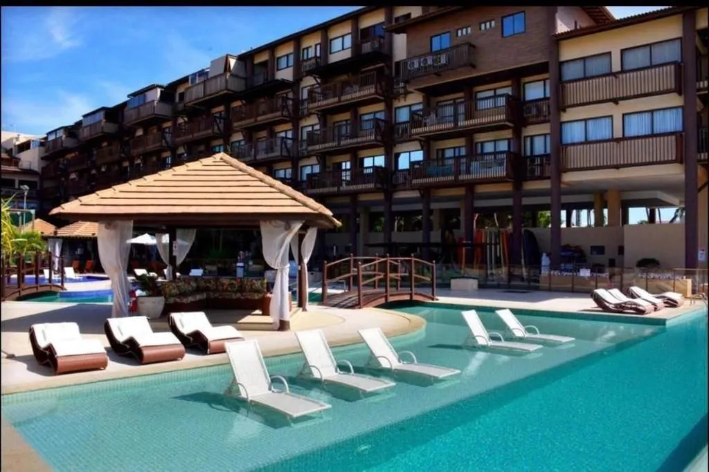 Pool view in Barra Bali - Pé na areia com Vista Mar