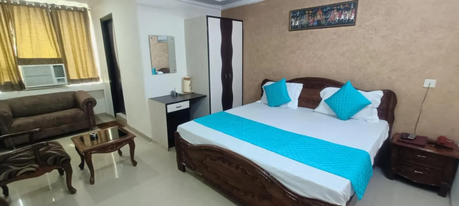 Bed in Hotel Jigyasa By Mayda Hospitality Pvt. Ltd.