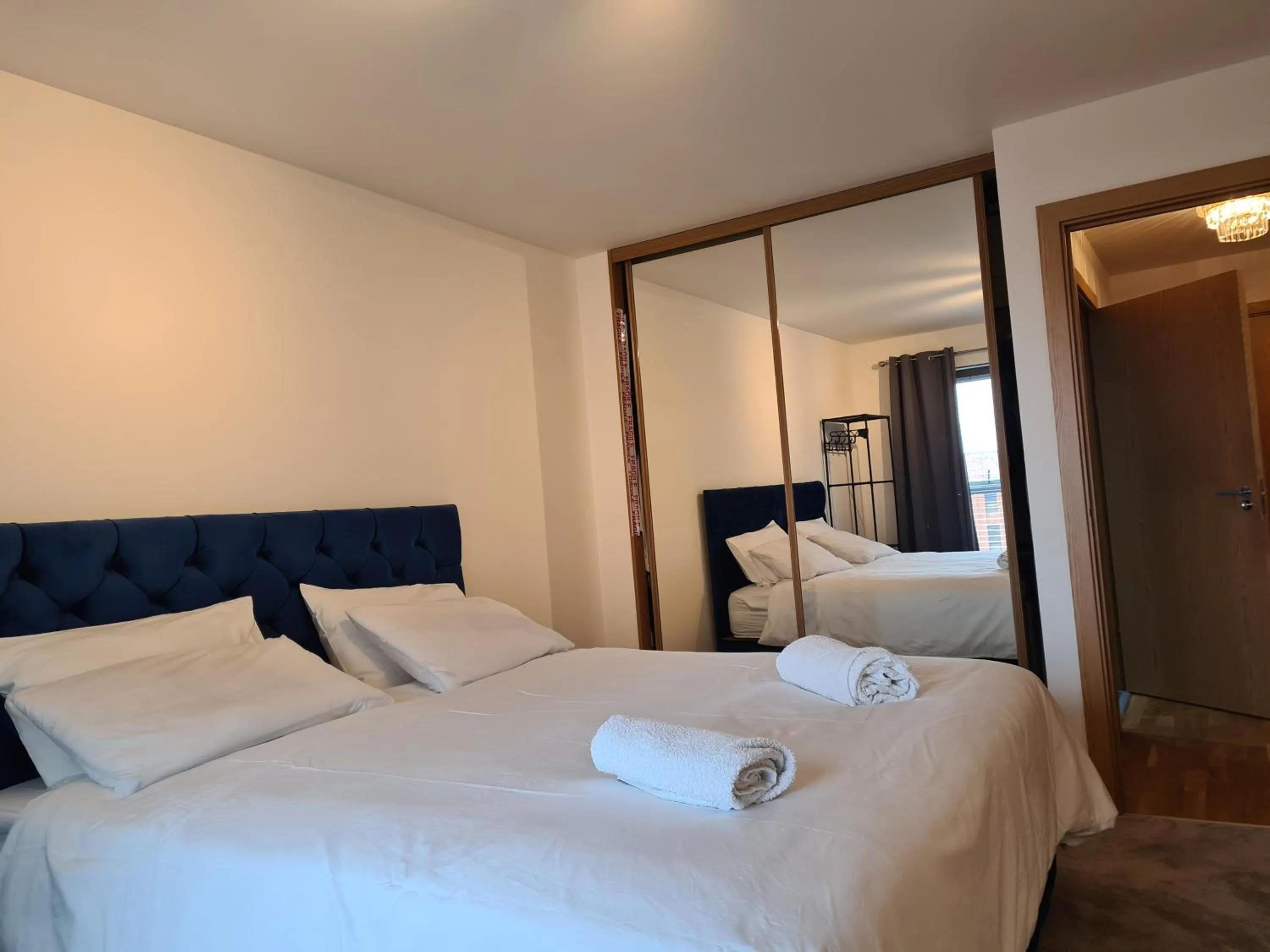 Bed in little hideout, Luxury Apartment