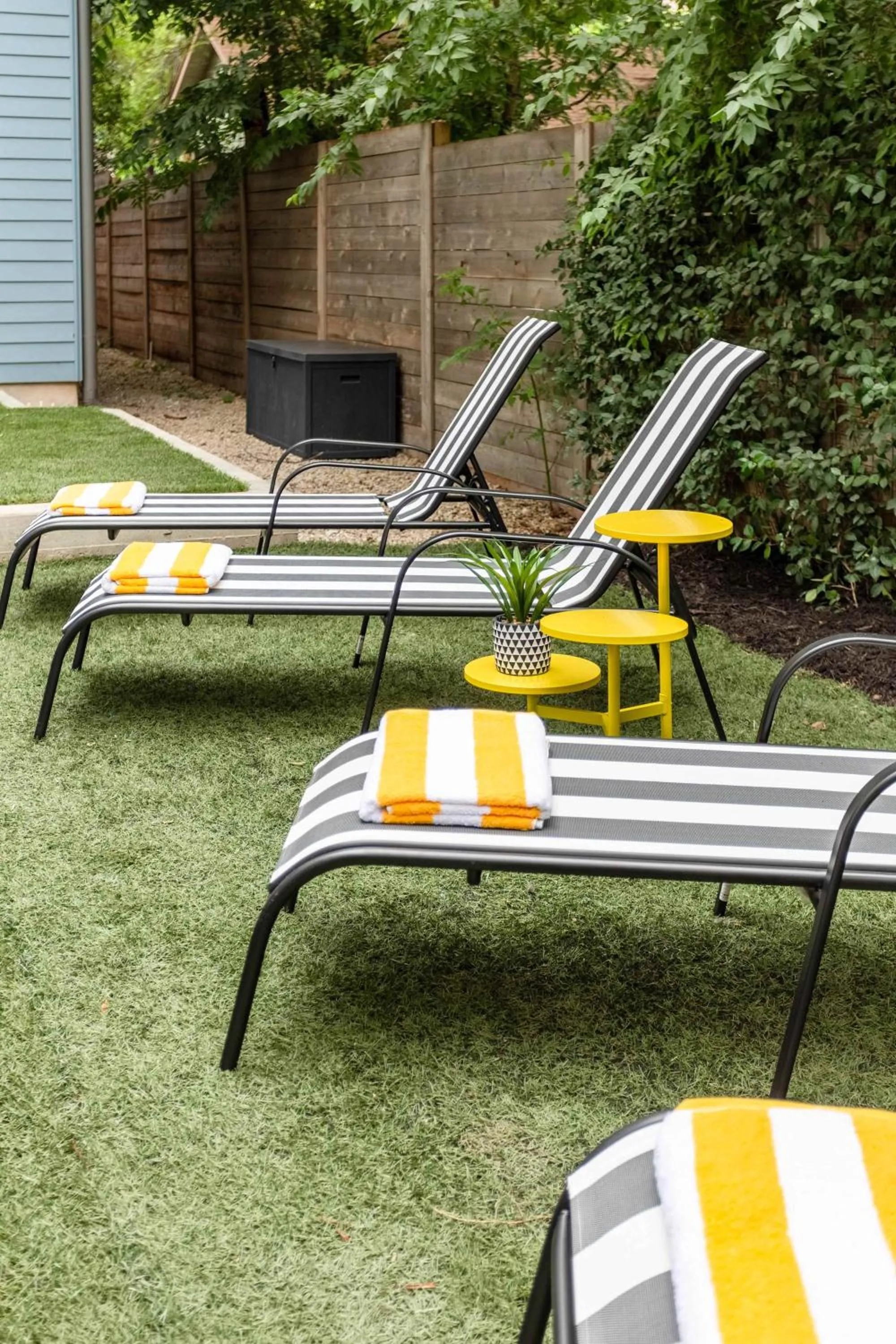 Garden in Upstay Luxe Pool Retreat - 7 Min to Rainey St