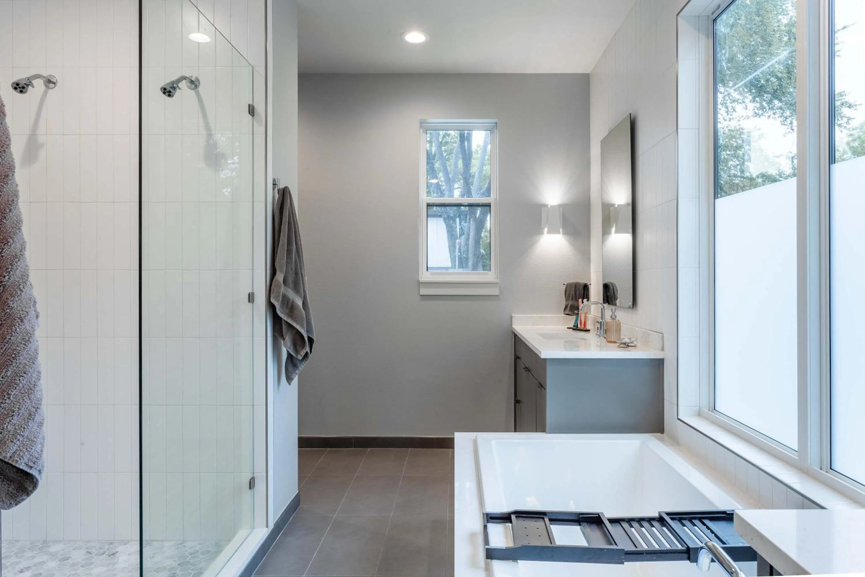 Bathroom in Upstay Luxe Pool Retreat - 7 Min to Rainey St