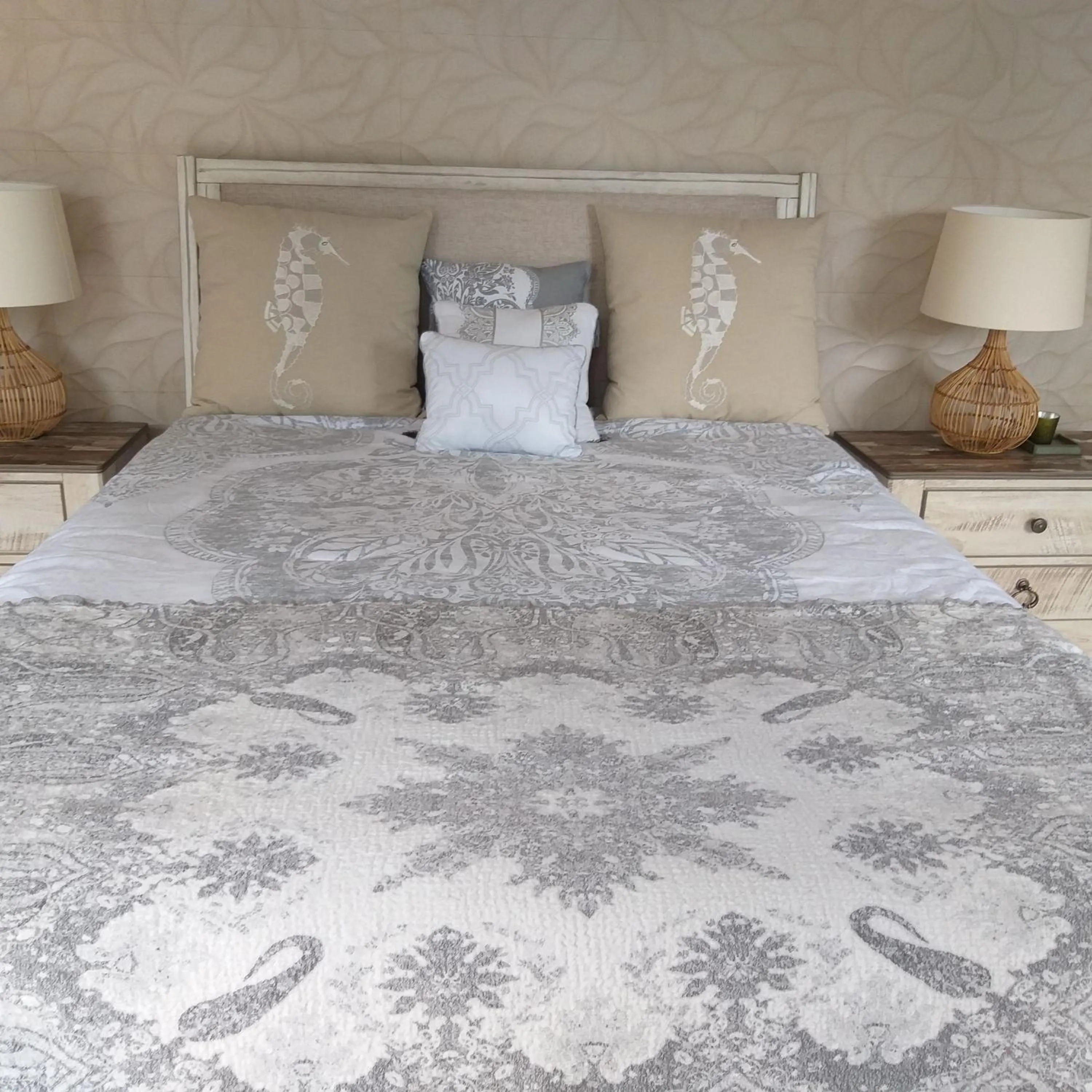 Bed in SCHUMANN'S RESORT & PARK